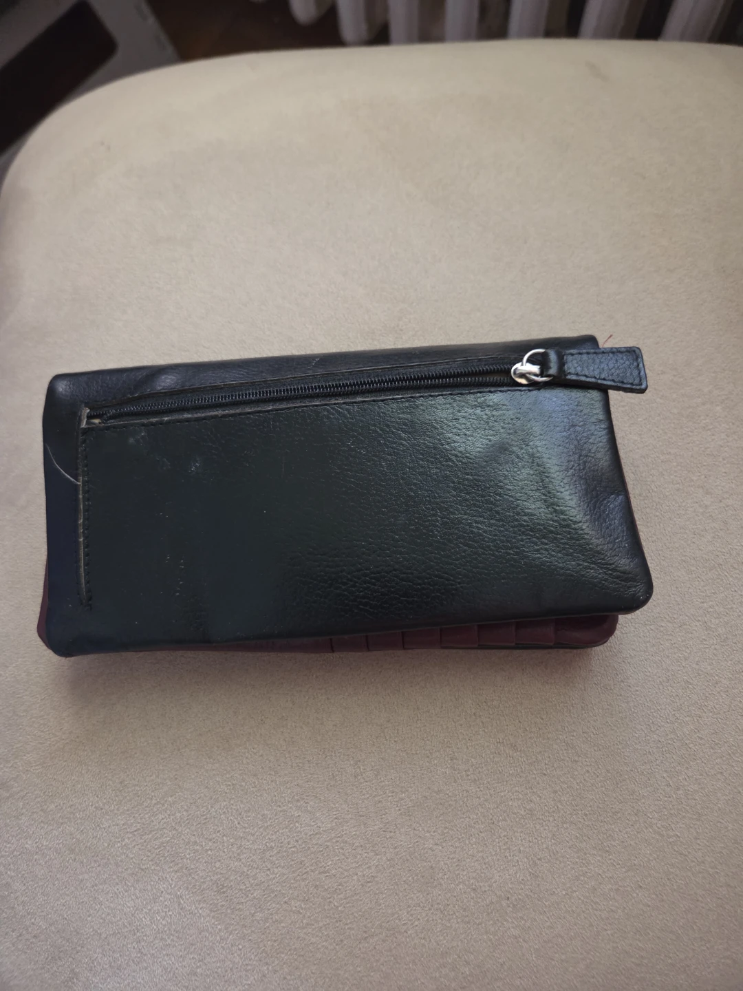 CARBIE & CO. Burgundy Leather Wallet - photo 2