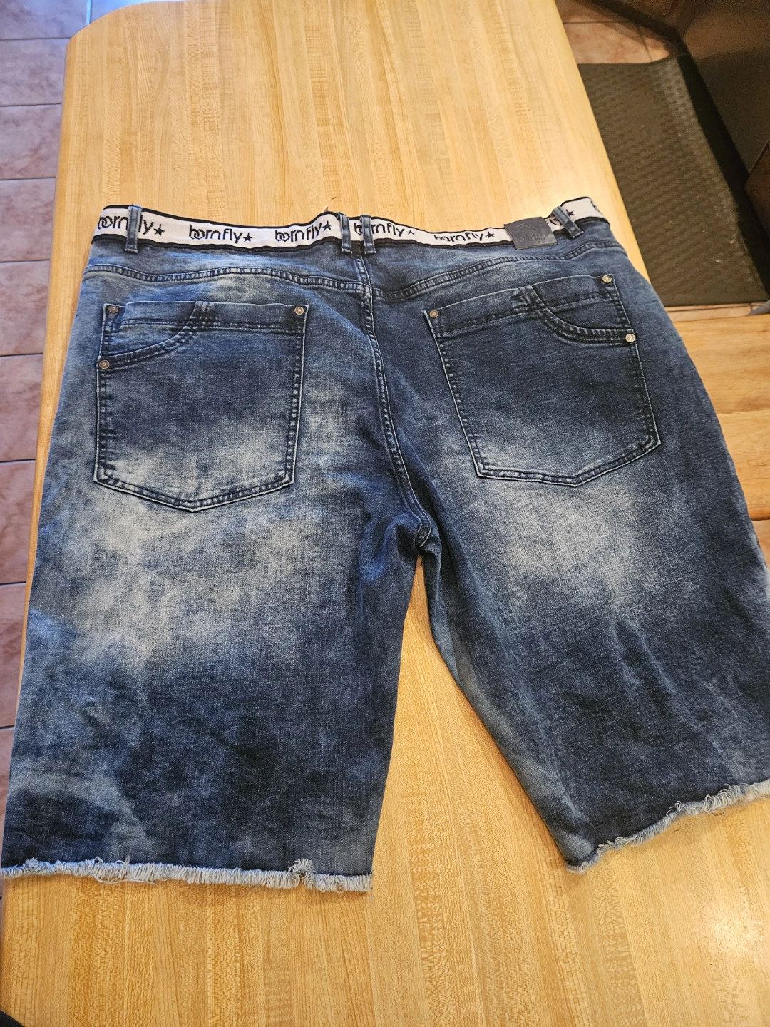 Born Fly Denim Shorts Size 46 - photo 4