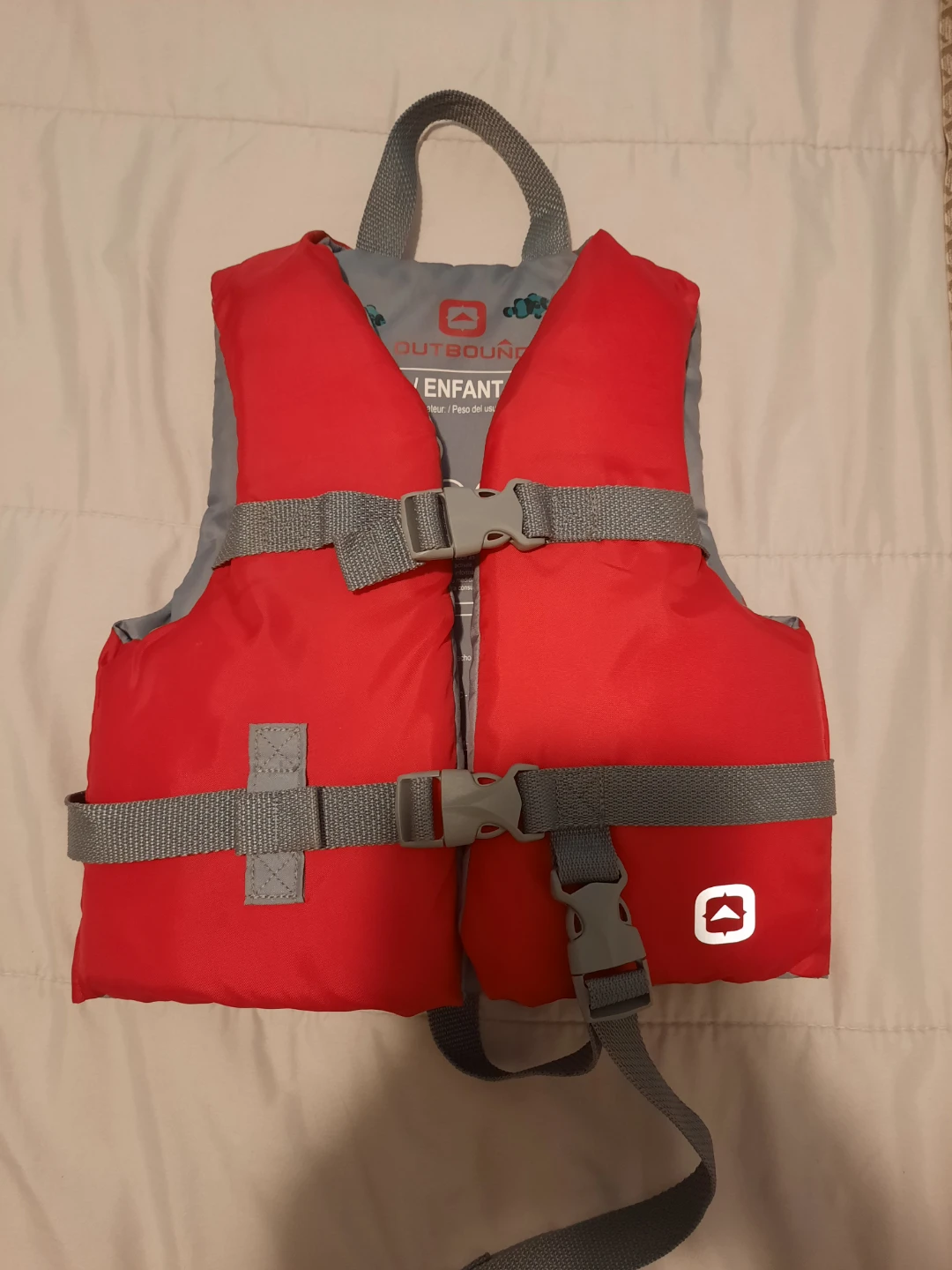 Outbound kid life jacket