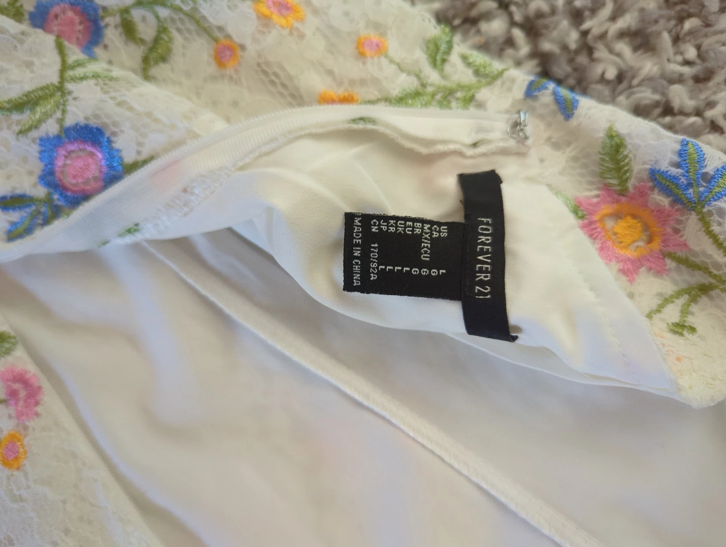 Forever 21 Embroidered Lace Dress - photo 3