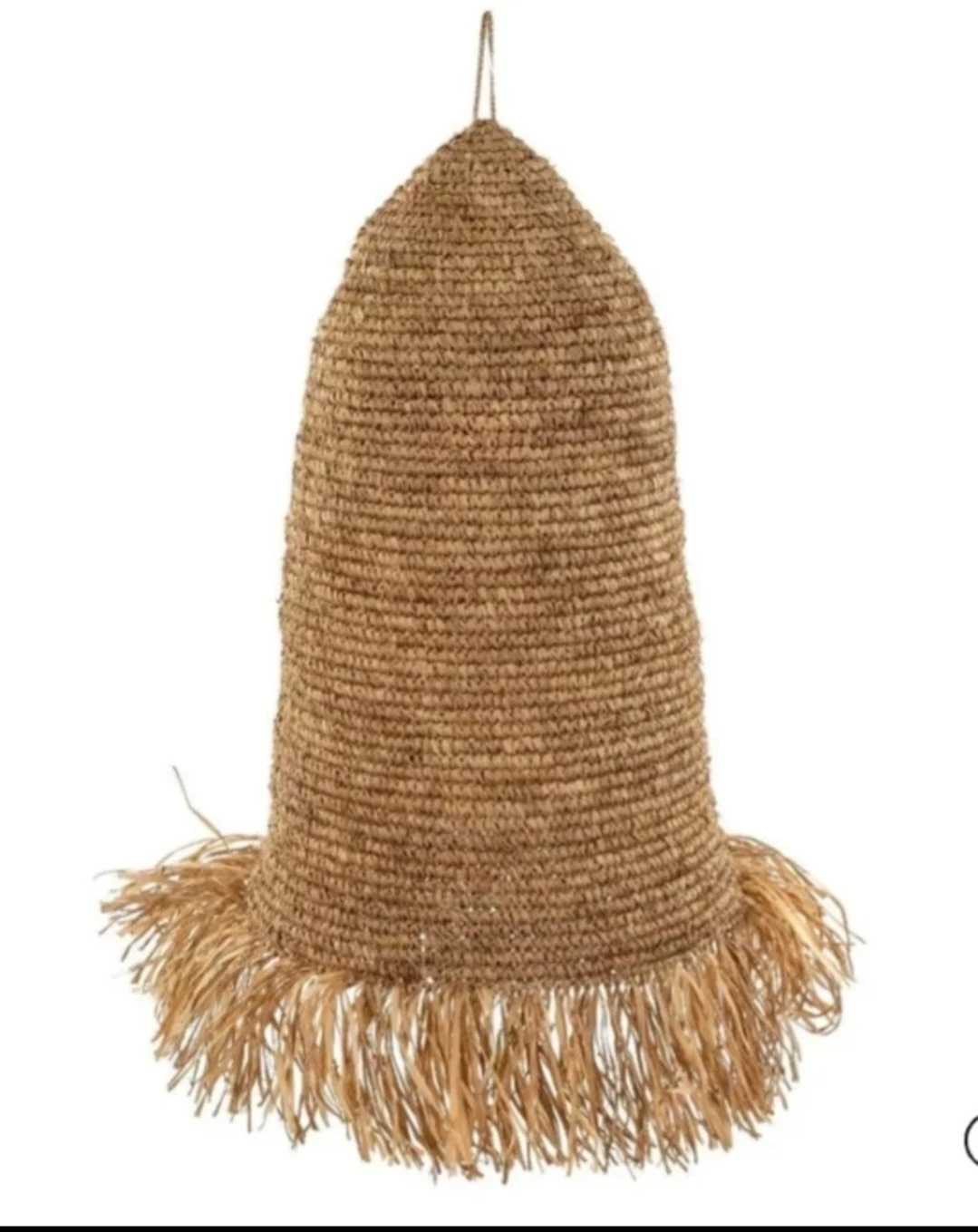 NEW Set of 2 XL Boho Raffia Lampshades | Indaba - photo 4