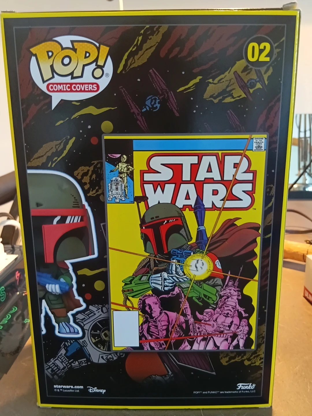 Funko Pop! Comic Covers Boba Fett #02 Vinyl Figure - photo 3