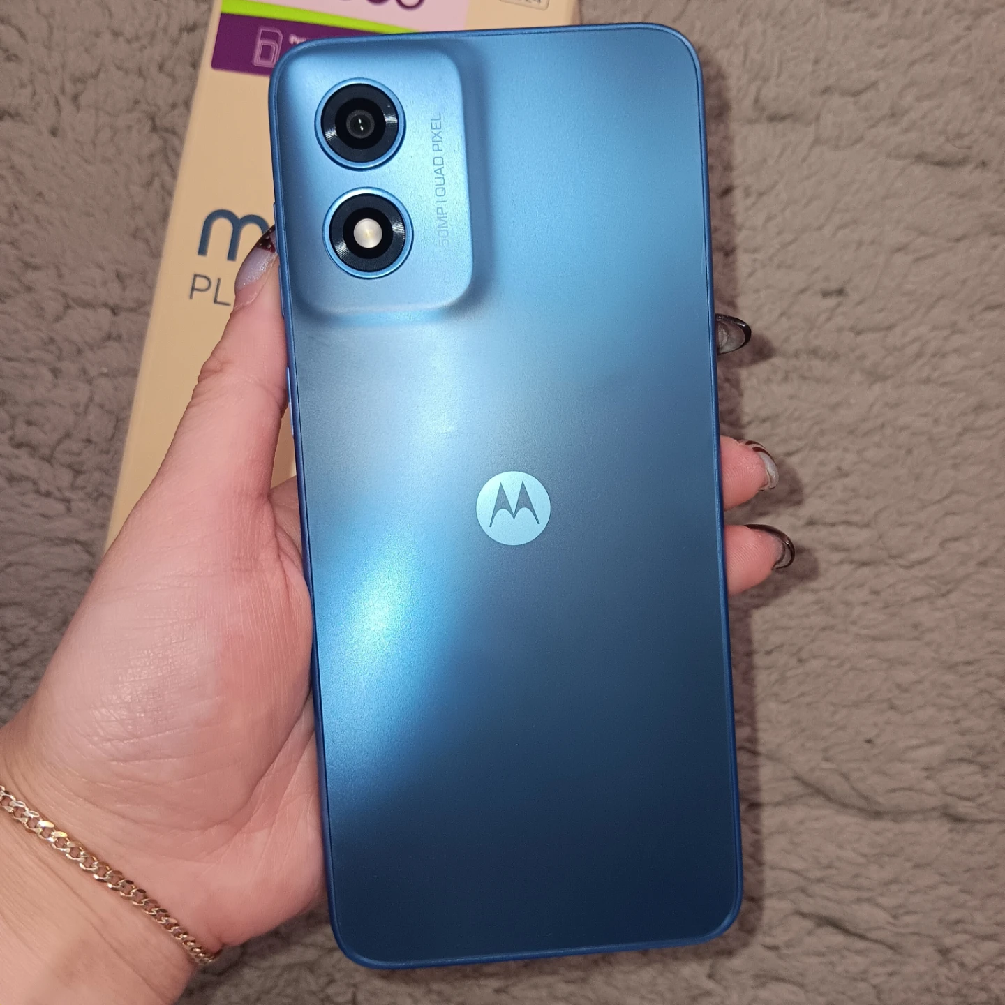 Motorola Moto G Play 2024 Smartphone - Sapphire Blue - photo 3