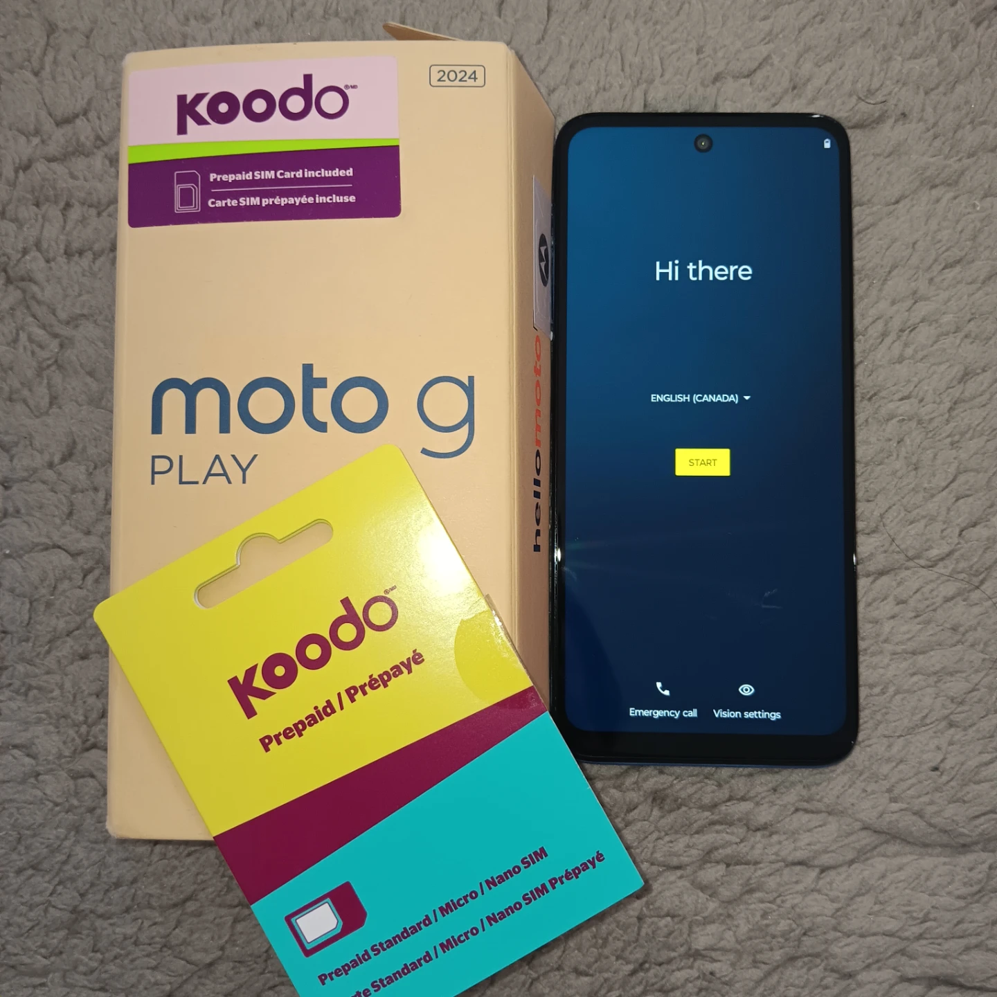 Motorola Moto G Play 2024 Smartphone - Sapphire Blue - photo 5