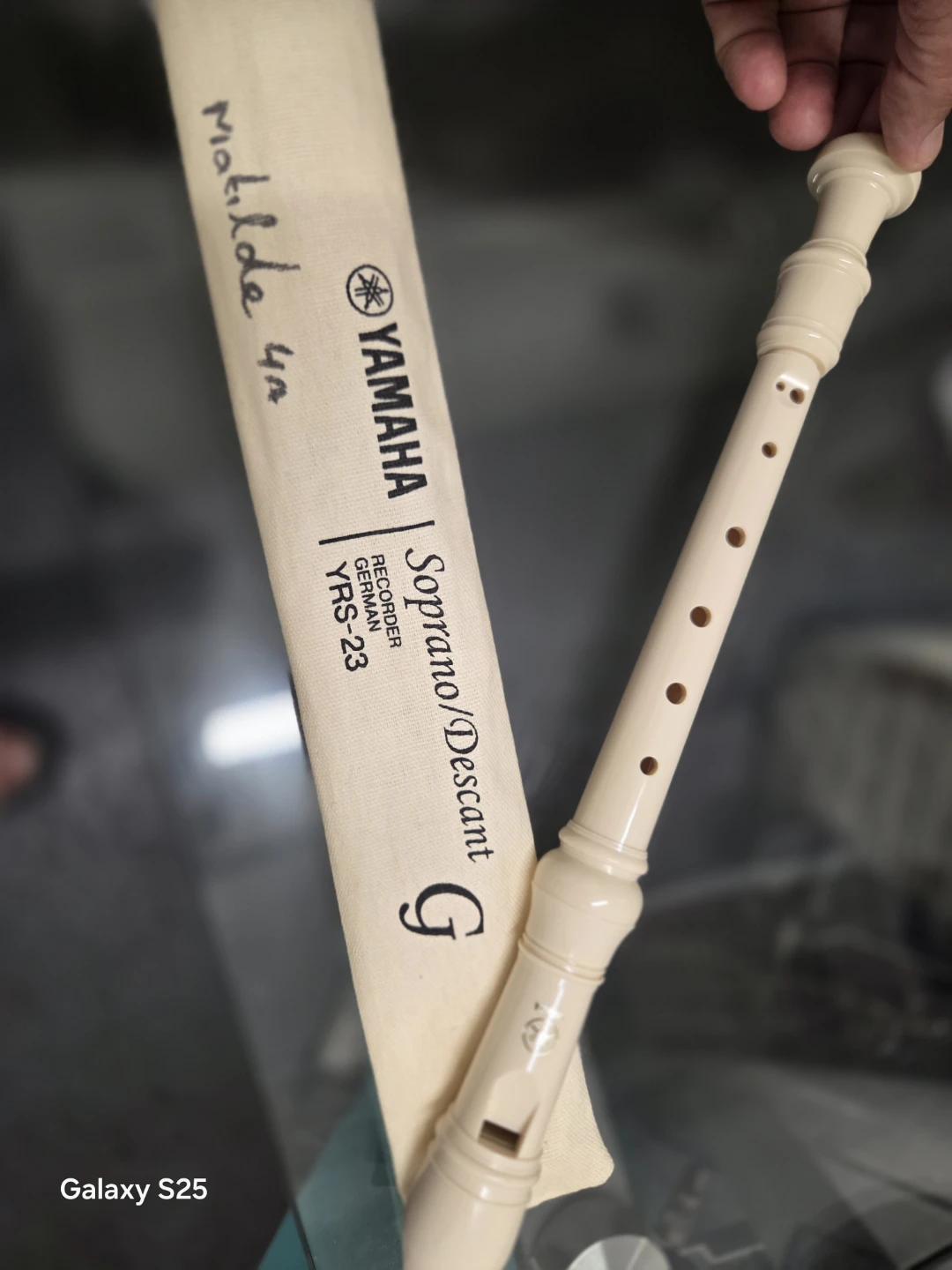 Yamaha Soprano Descant Recorder YRS-23 with Case - photo 3