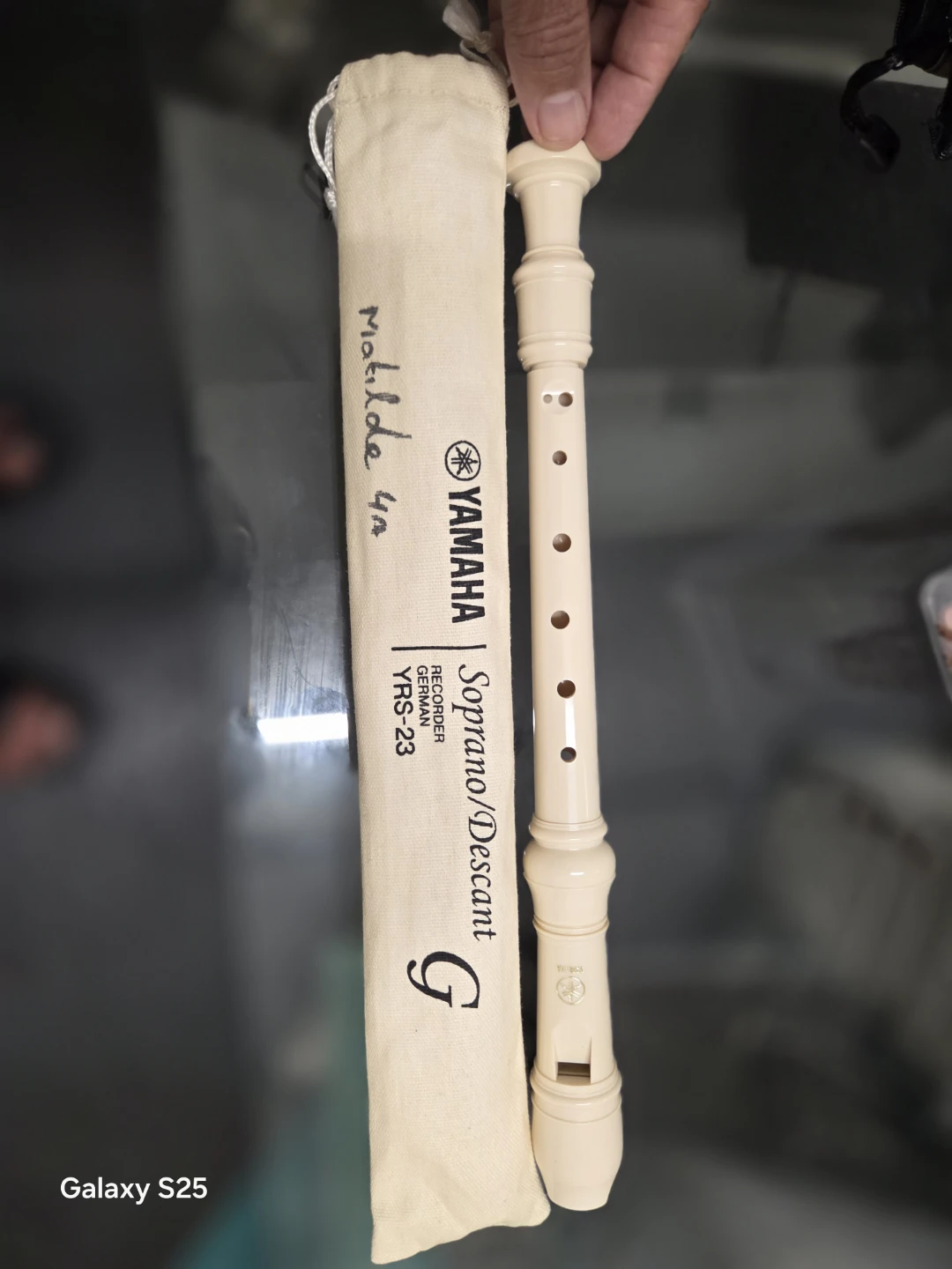 Yamaha Soprano Descant Recorder YRS-23 with Case - photo 4