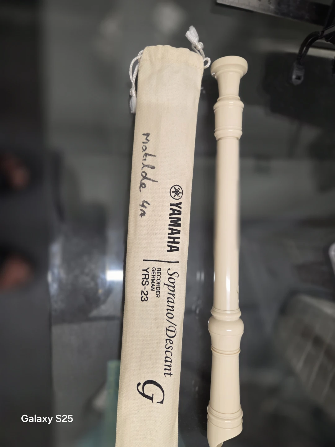 Yamaha Soprano Descant Recorder YRS-23 with Case - photo 5