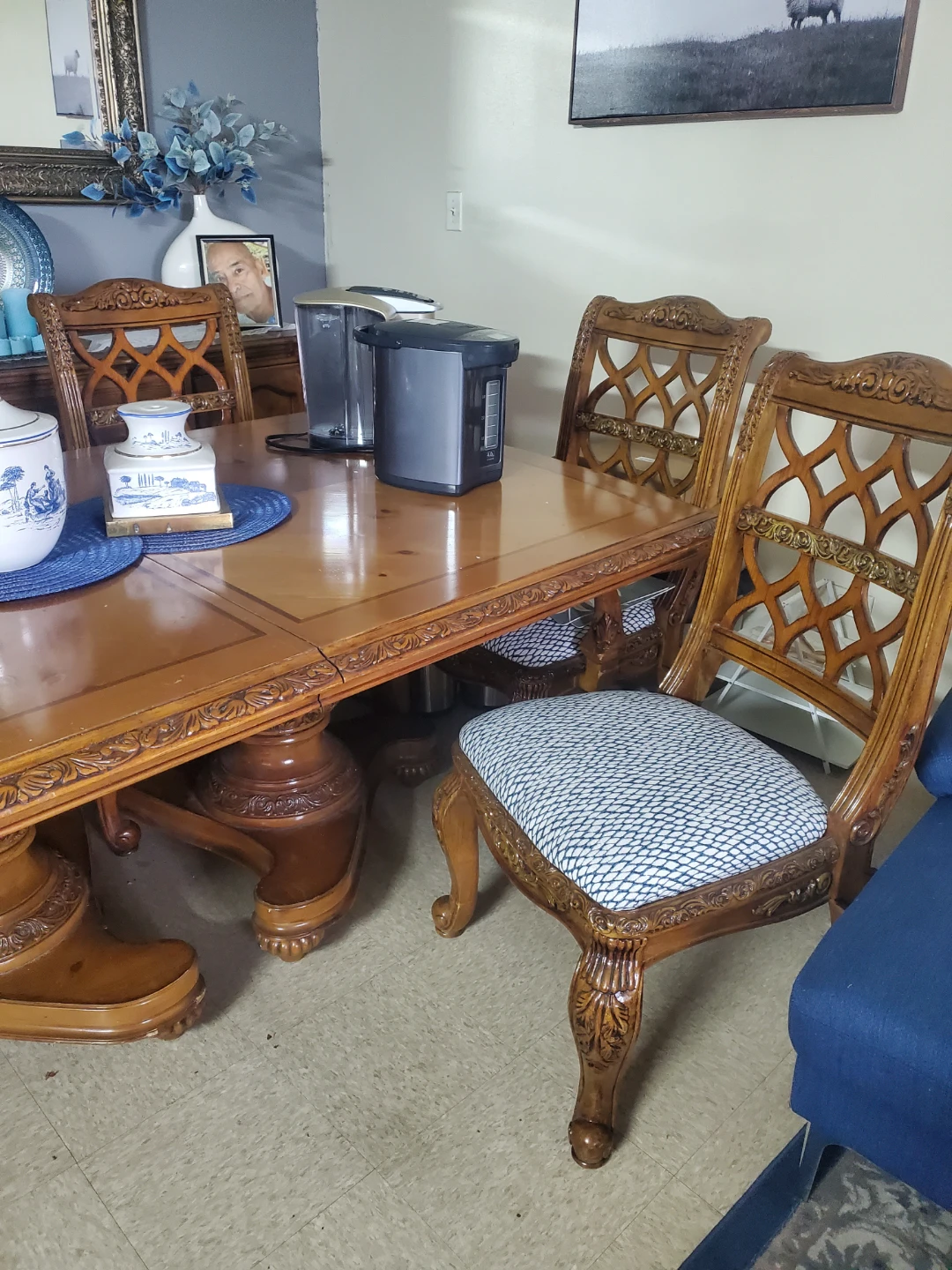 Comedor de madera 6 sillas - photo 3