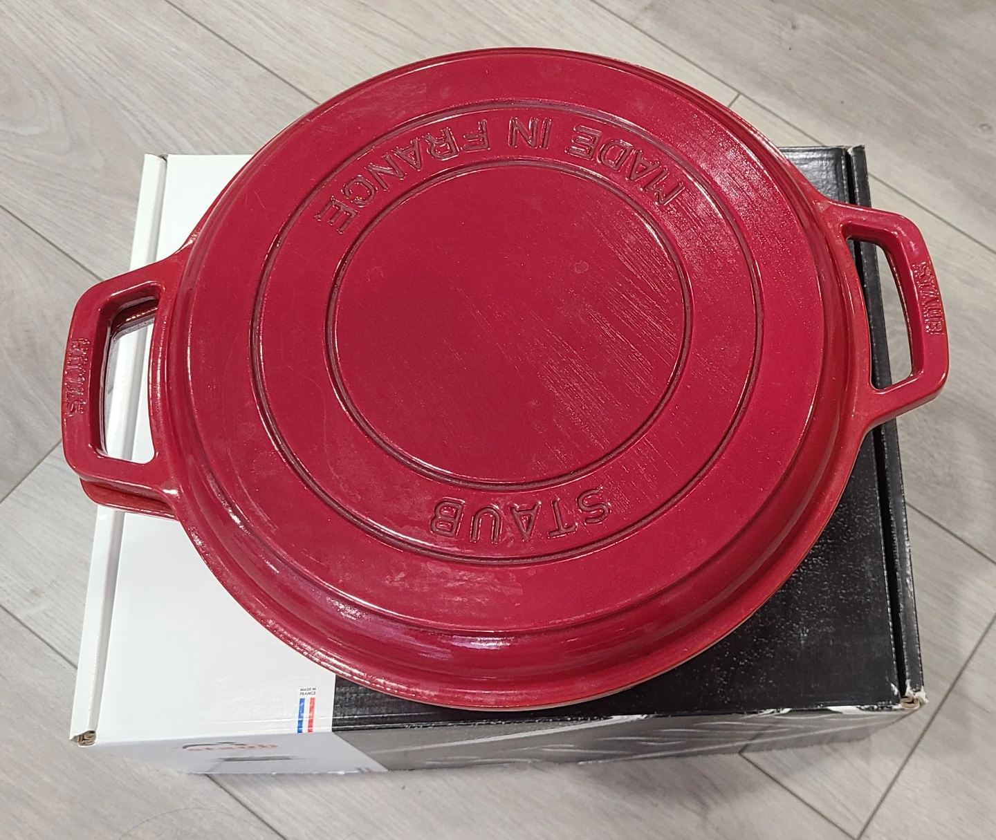 Staub Cast Iron Dutch Oven & Grill Pan Set