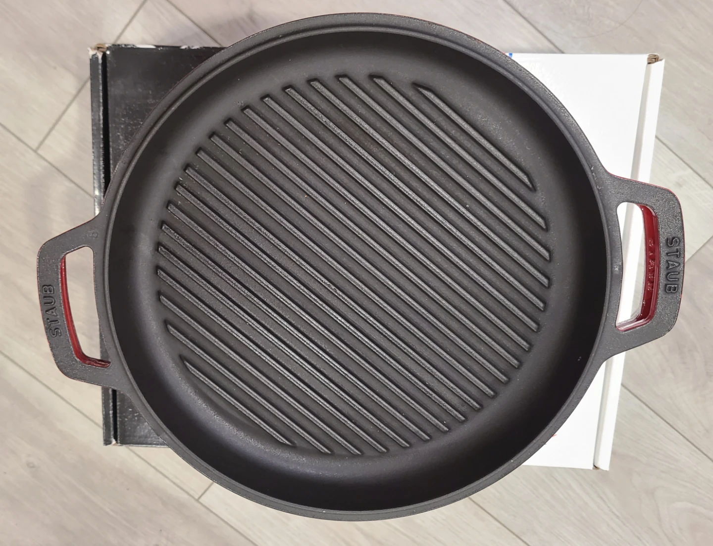 Staub Cast Iron Dutch Oven & Grill Pan Set - photo 3