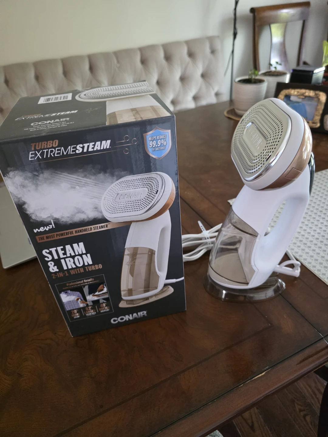 Conair Turbo ExtremeSteam Handheld Steamer & Iron