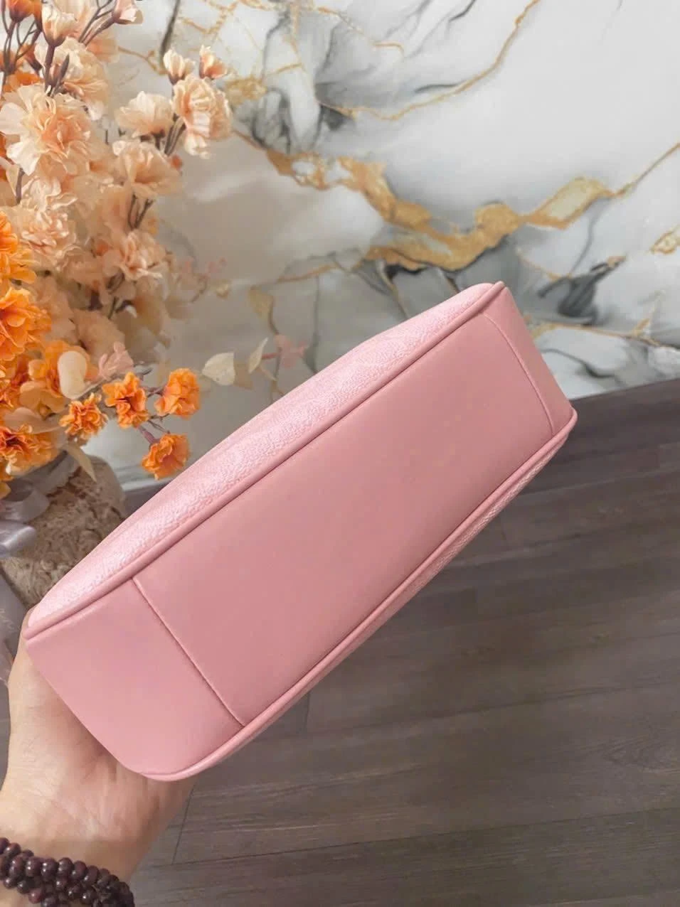 Coach Pink Monogram Shoulder Bag - photo 2