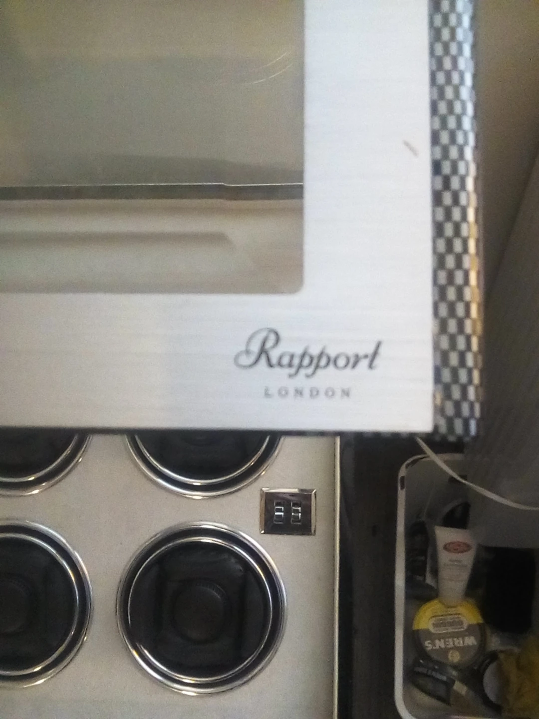 Rapport London 4-Watch Winder Box
