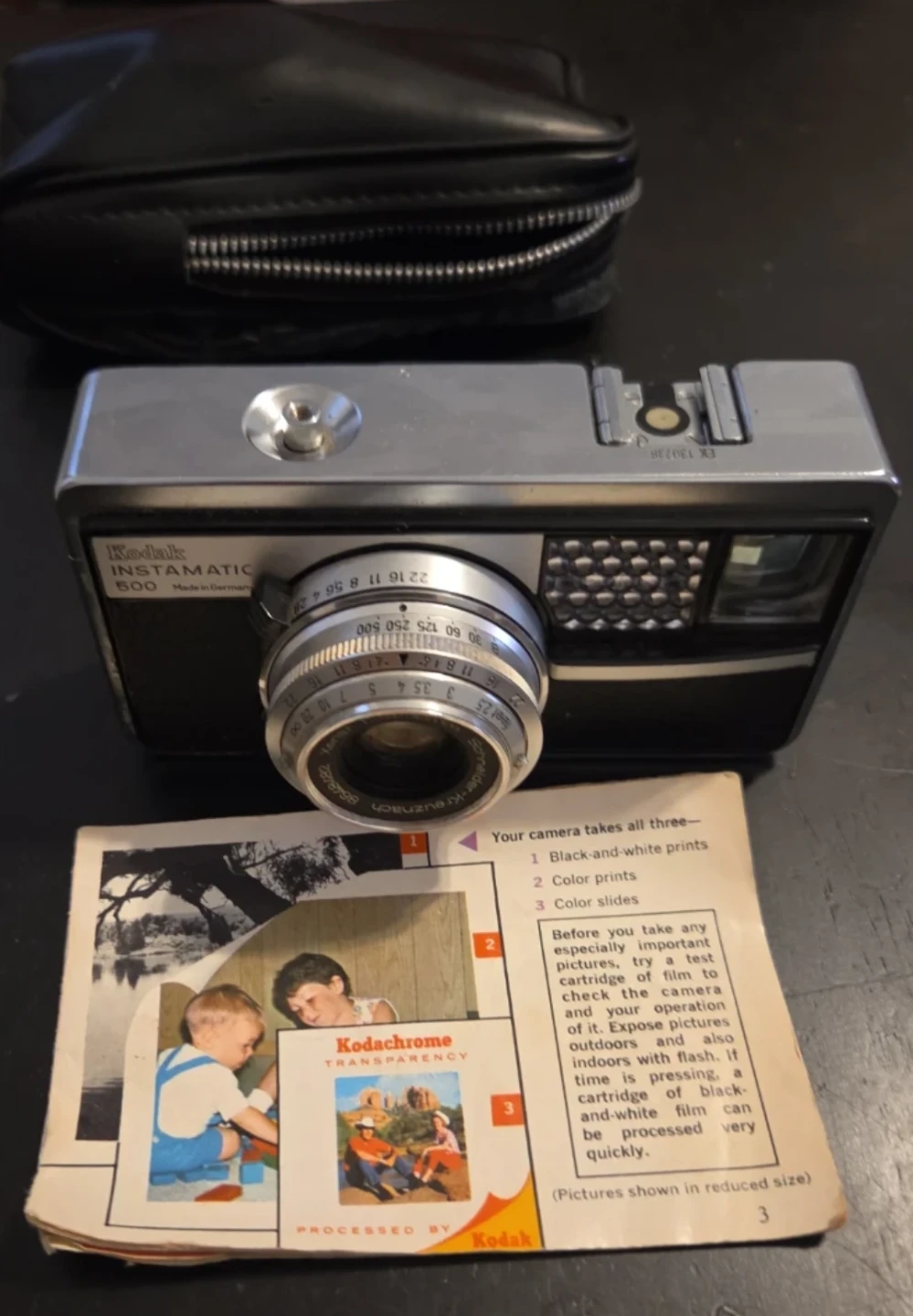 Kodak Instamatic 500 Camera - photo 3