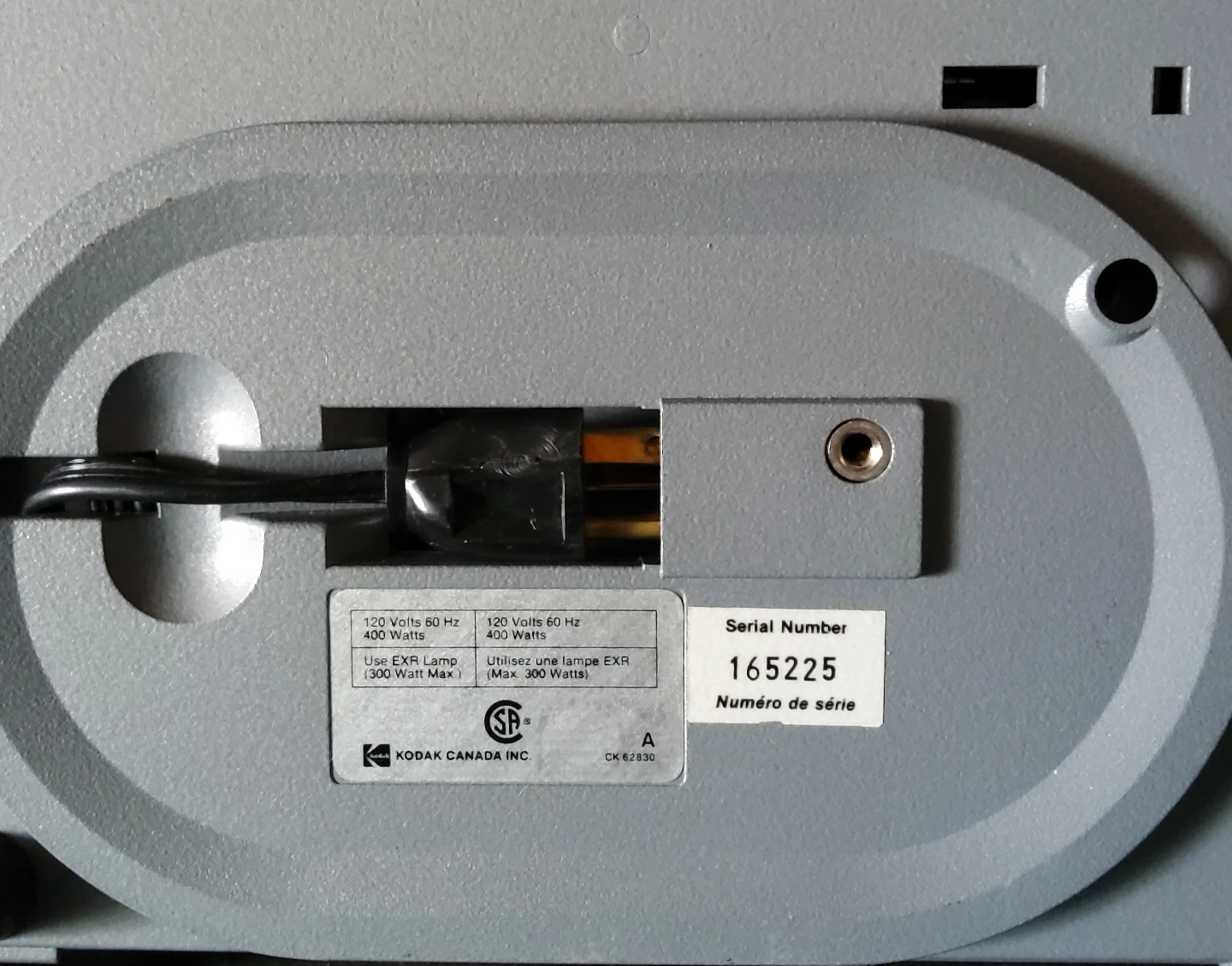 Kodak Ektagraphic III AT Projector / Elite Zoom Lens - photo 2