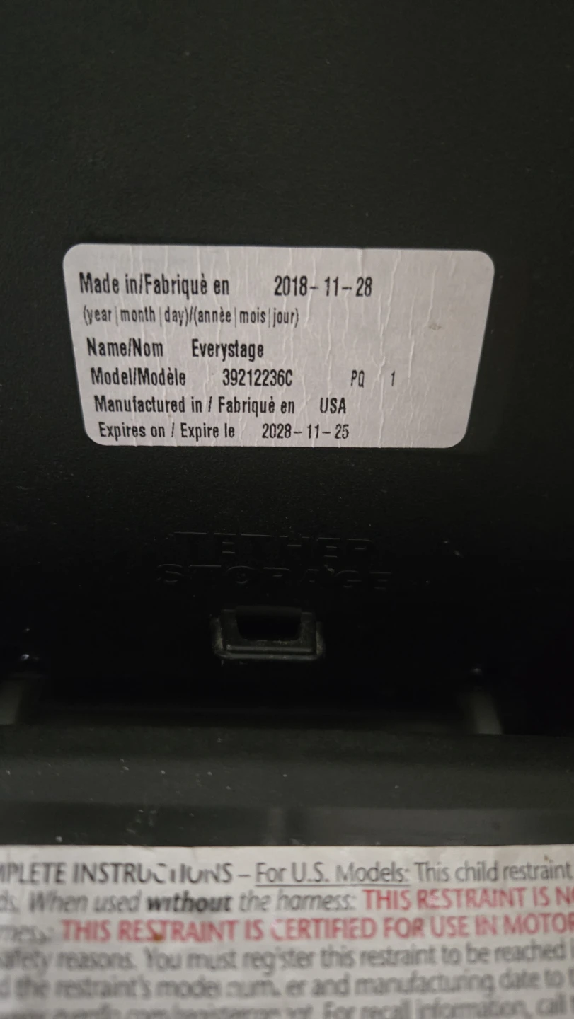 Evenflo EveryStage Child Car Seat - photo 4