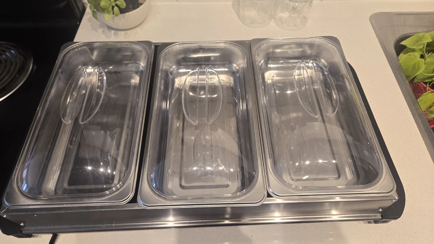 Nutrichef Food Warming Tray