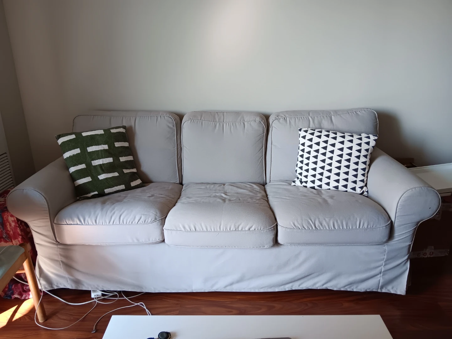IKEA Klippan 3-Seater Sofa Light Grey