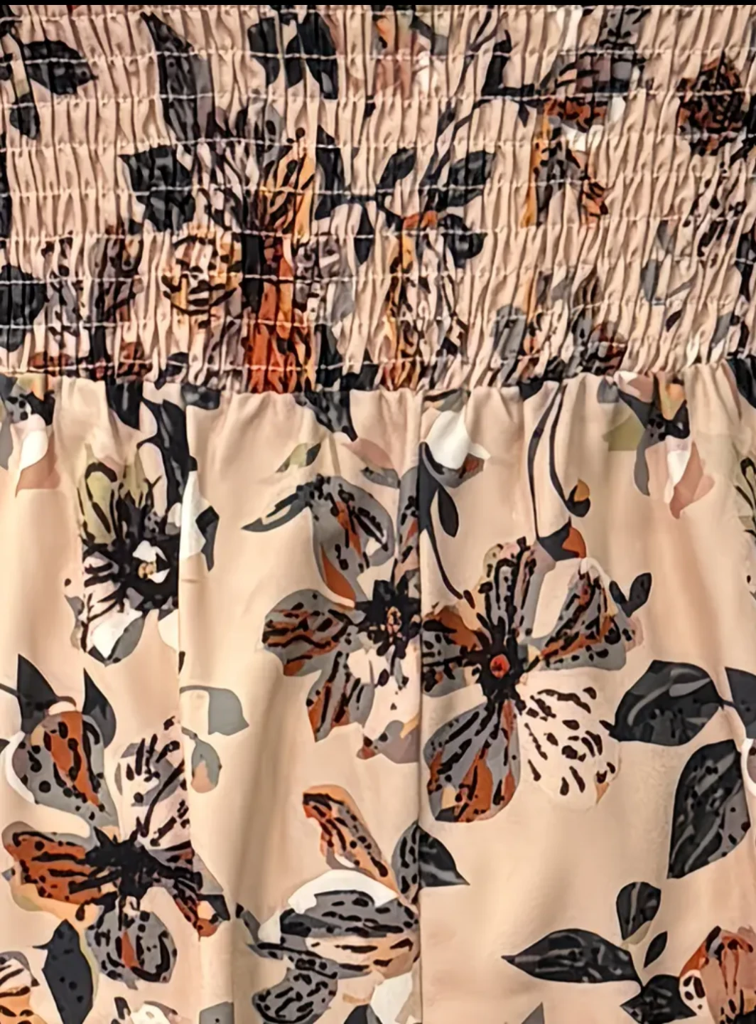 🌸 Combinaison femme à imprimé floral – Taille L - photo 2
