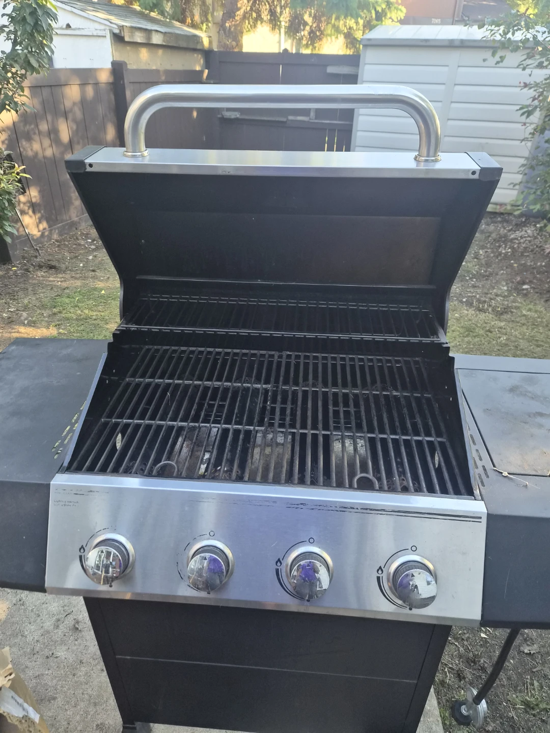 Expert Grill 4-Burner Propane BBQ with Side Burner - photo 4