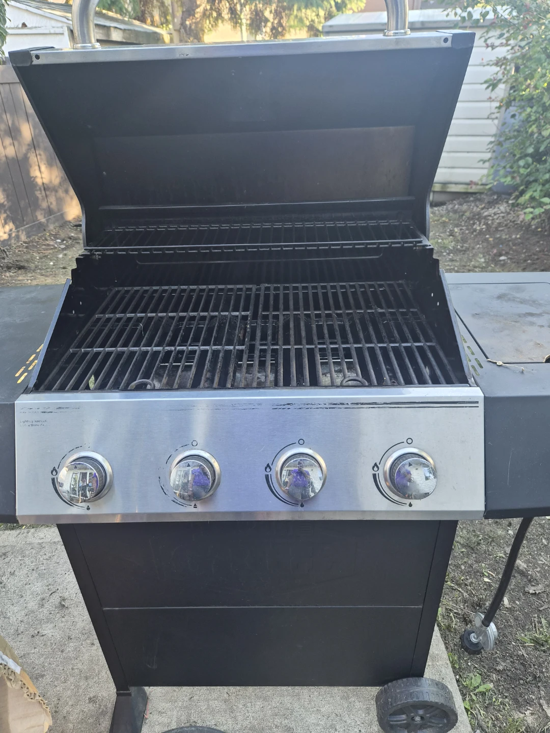 Expert Grill 4-Burner Propane BBQ with Side Burner - photo 5