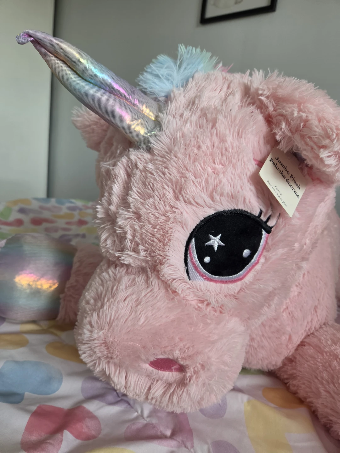 NWT Jumbo 44" Pink Unicorn Plush - photo 3