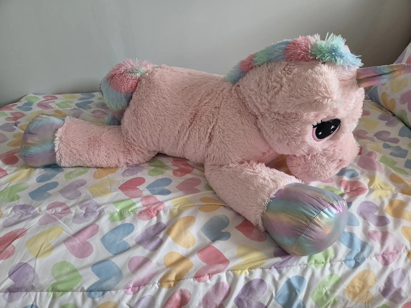 NWT Jumbo 44" Pink Unicorn Plush - photo 5