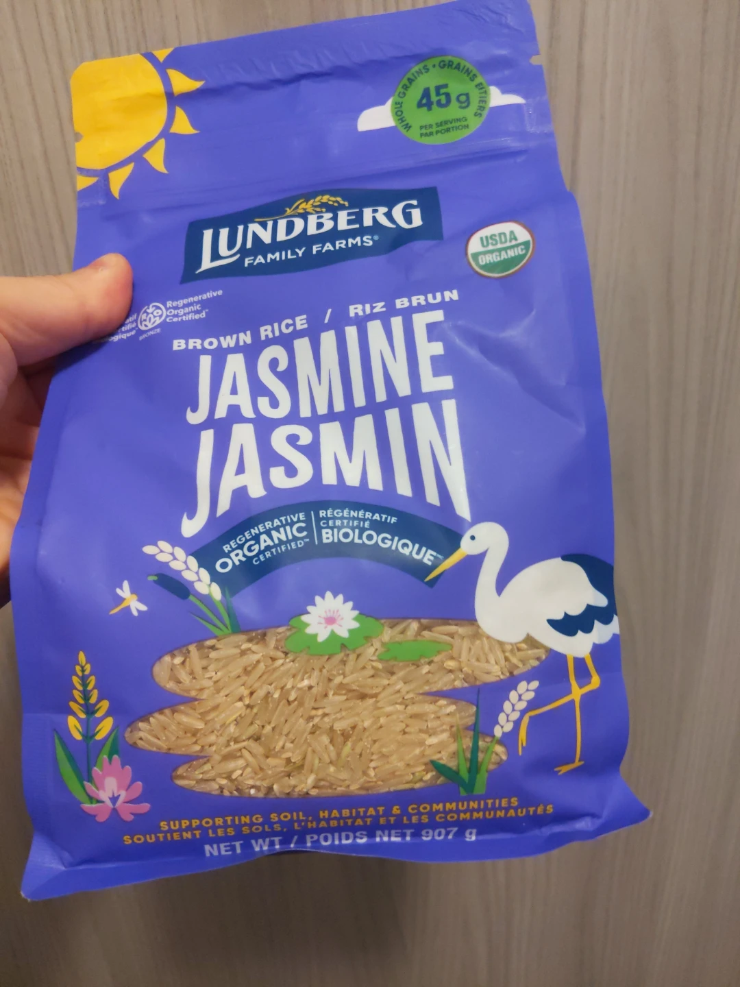 Lundberg Organic Brown Jasmine Rice 907g
