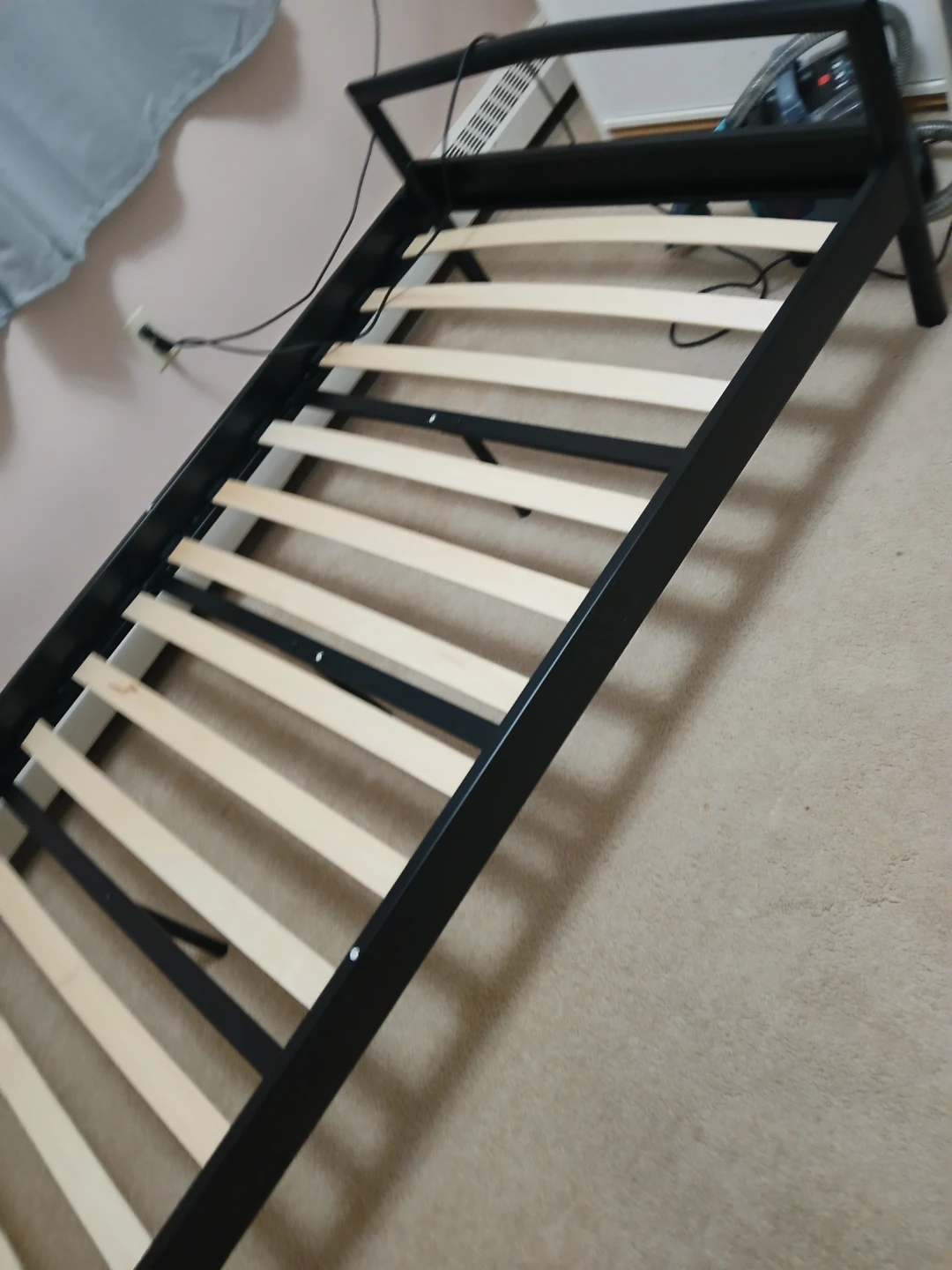 Black Metal Bed Frame - Serious Inquires Only