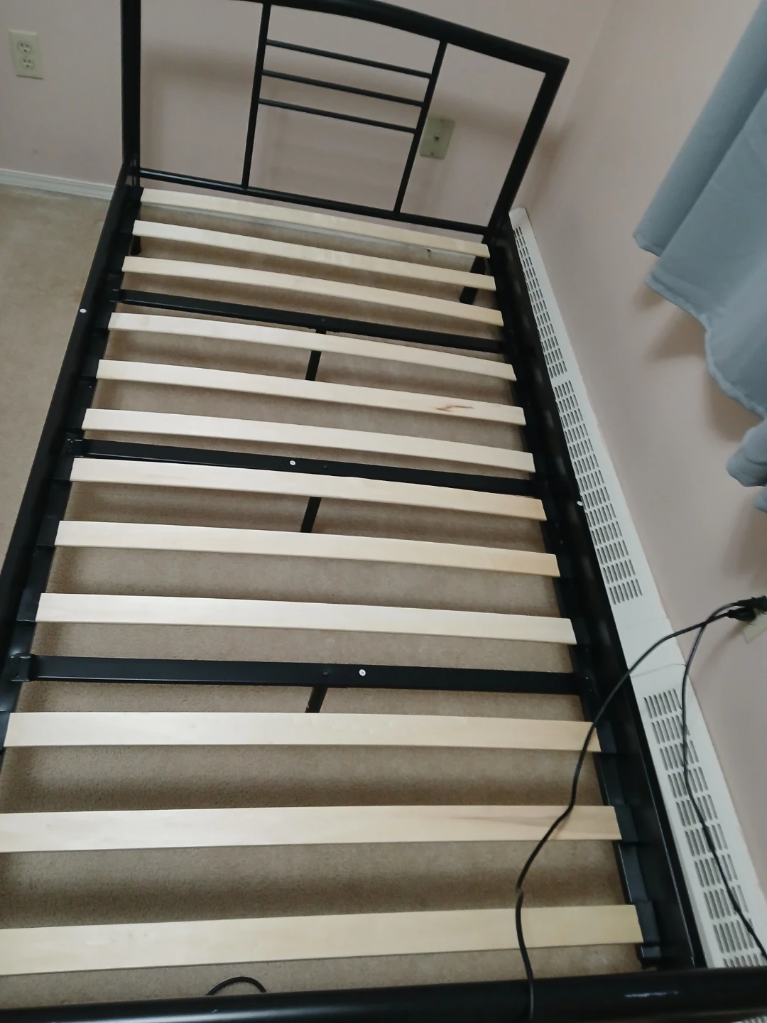 Black Metal Bed Frame - Serious Inquires Only - photo 3