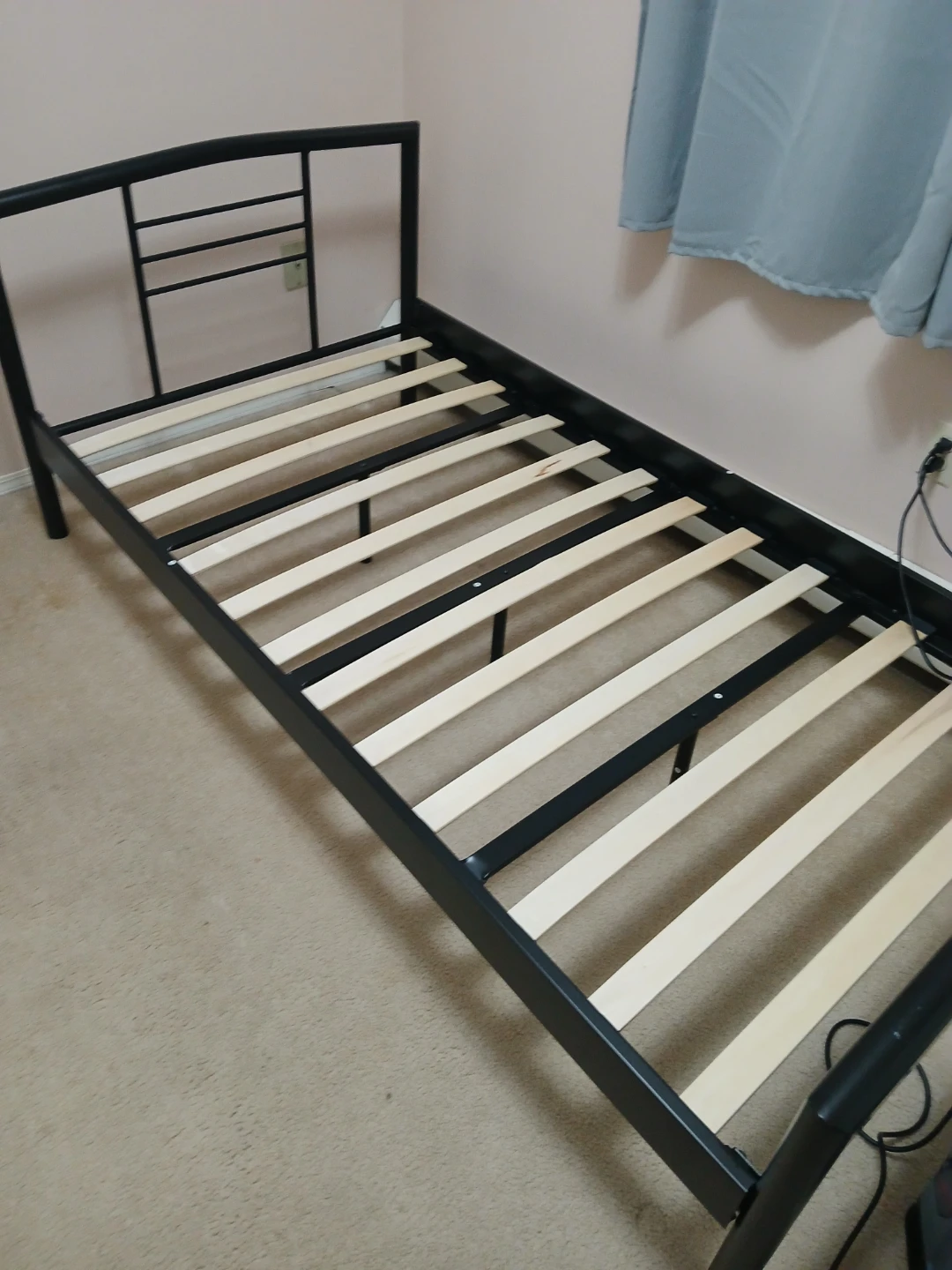 Black Metal Bed Frame - Serious Inquires Only - photo 4