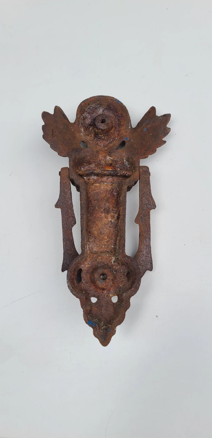 Antique Cherub Door Knocker - Rustic Charm! - photo 4