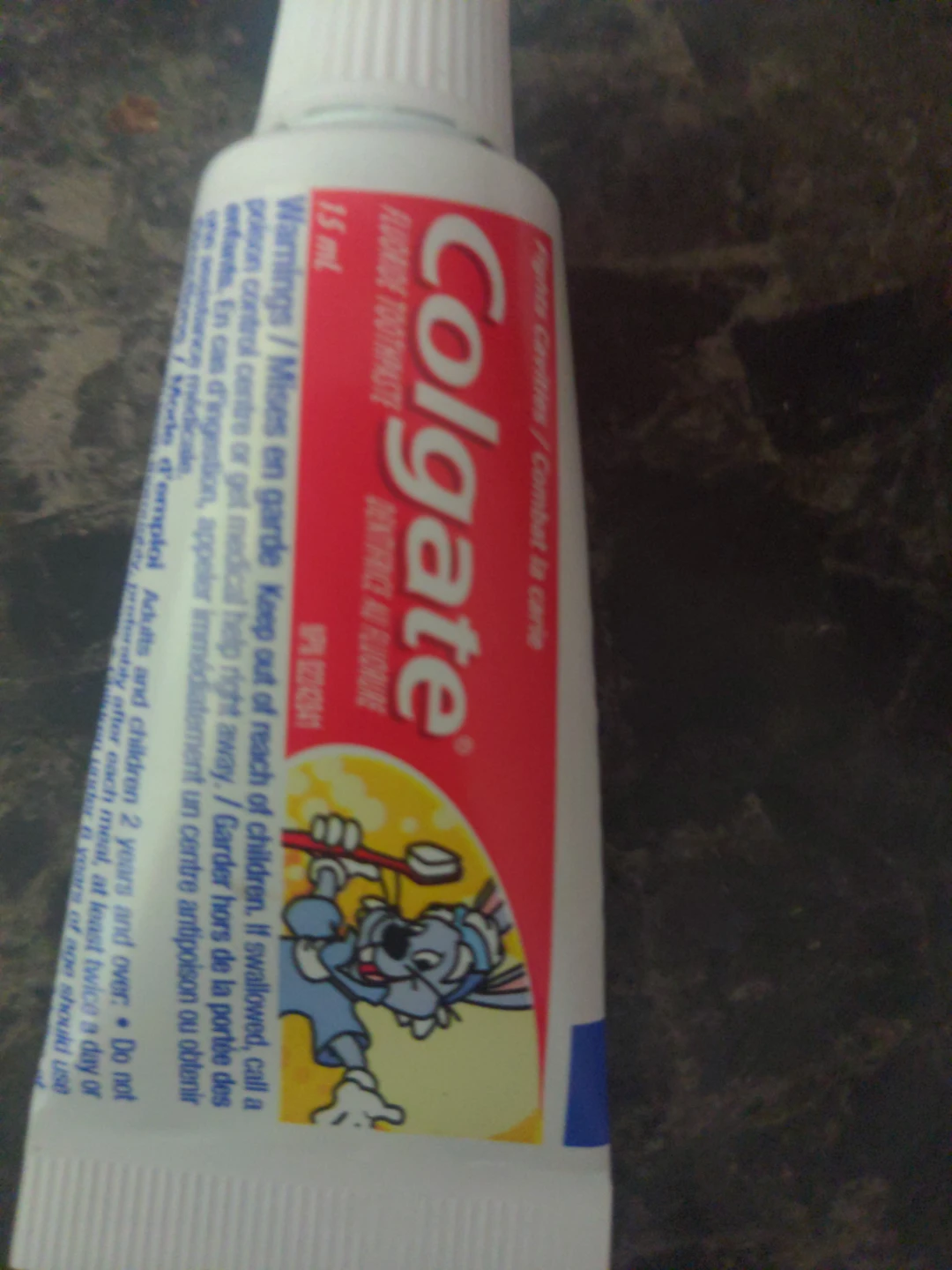 Colgate Fluoride Toothpaste 15ml trade