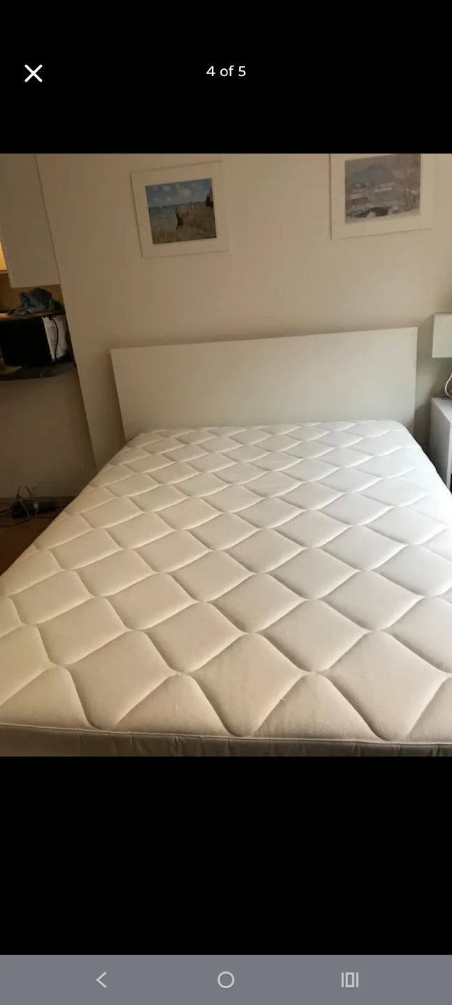 IKEA SULTAN HALLEN Mattress Double / Full Size. - photo 2