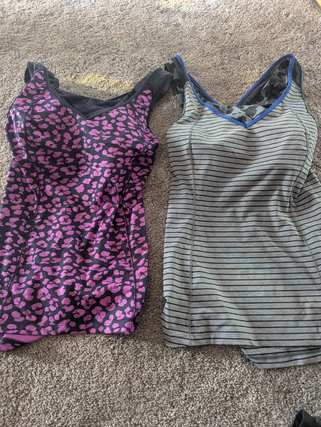 Lululemon Tank Tops size 4  each set $30