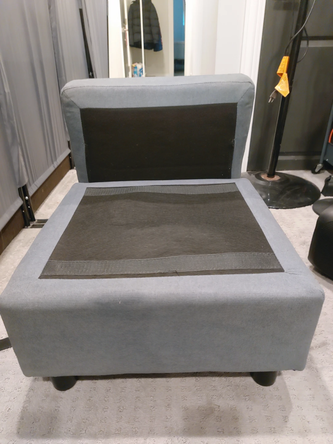 Gray Ottoman Footrest - photo 4