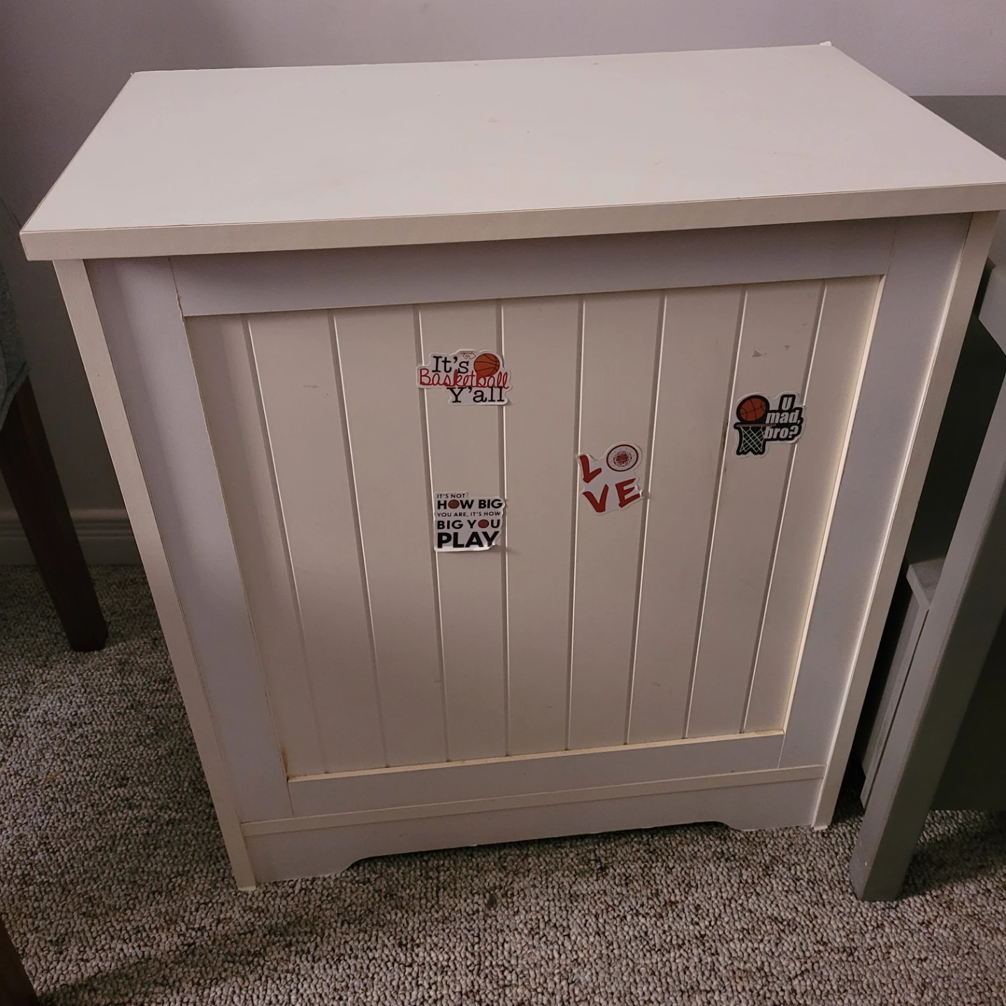 White Toy Storage Chest - photo 2