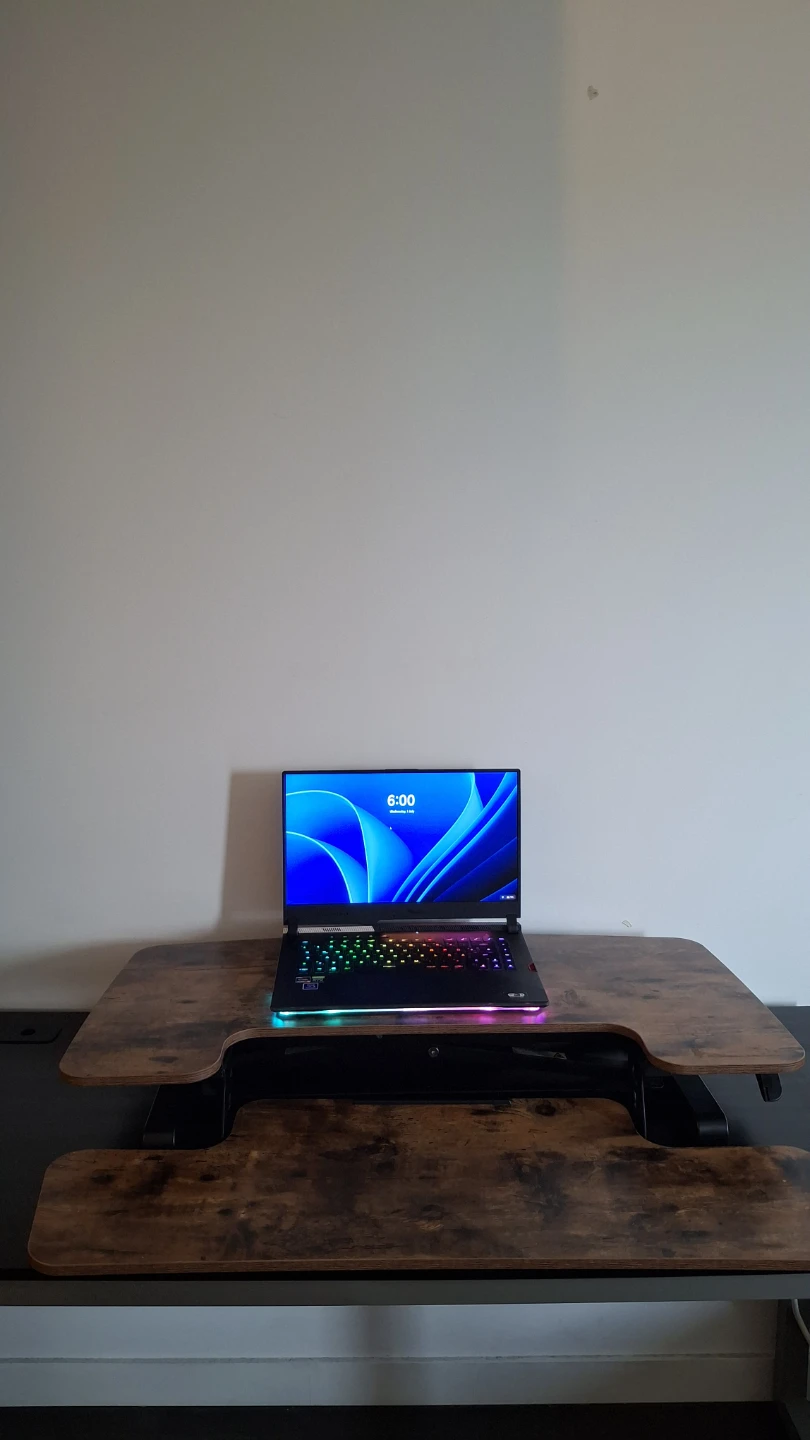 Adjustable Standing Desk Converter - photo 3