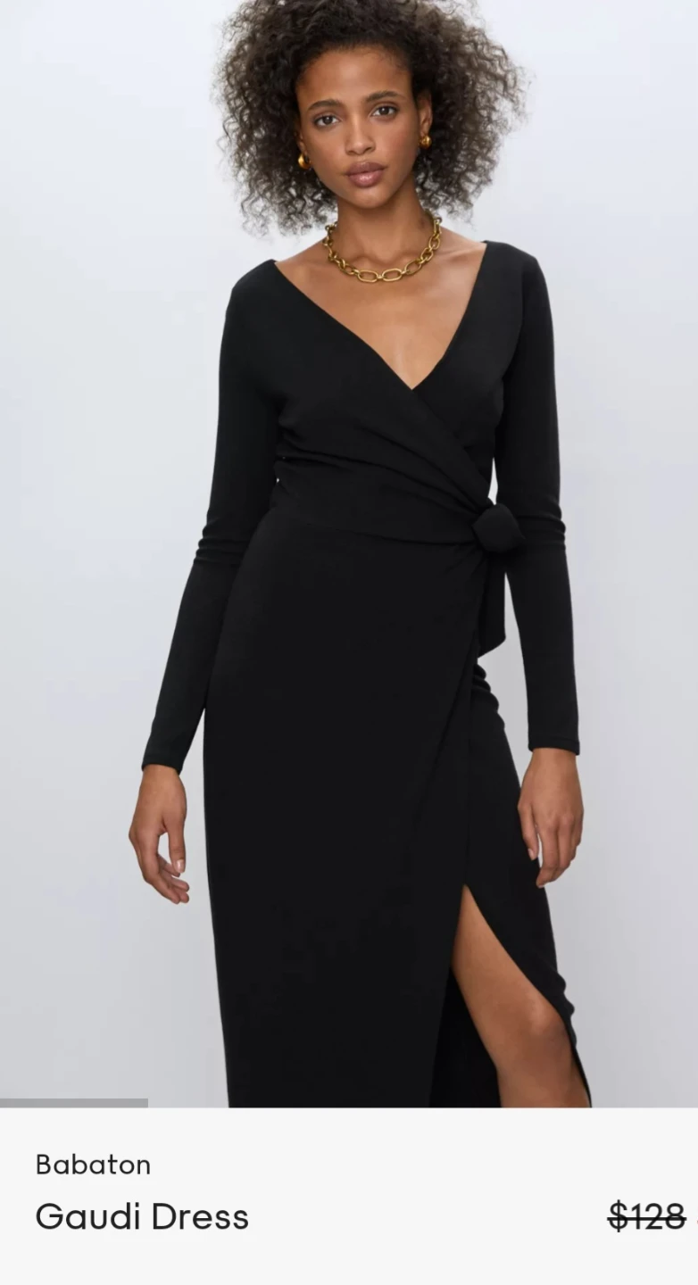 Aritzia Babaton Gaudi Dress