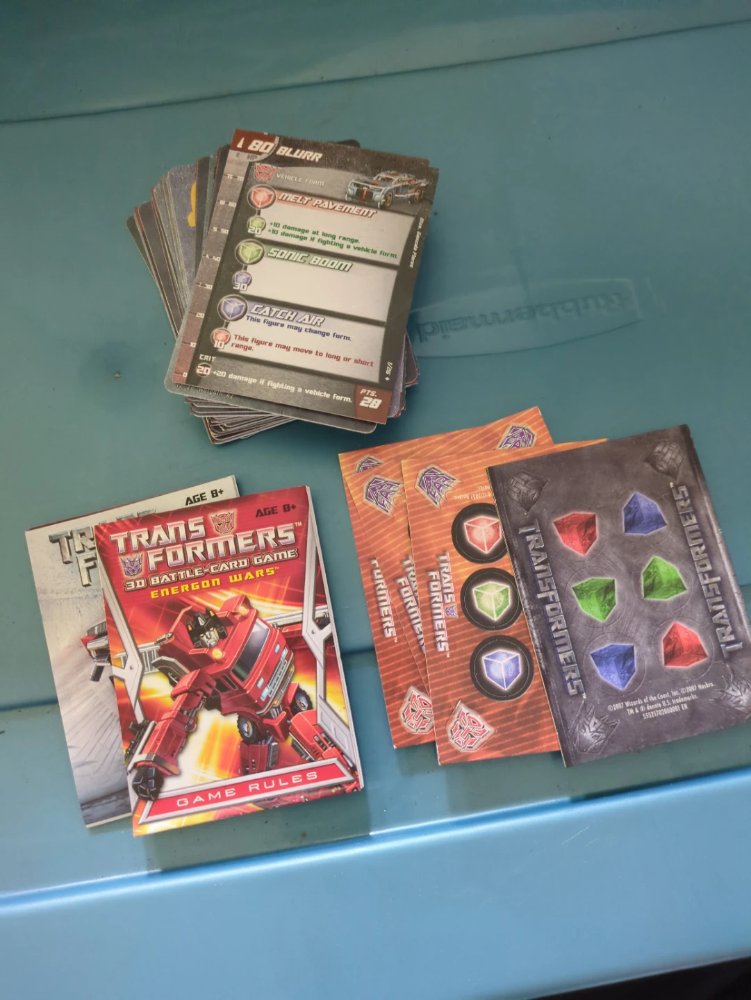Transformers 3D Battle-Card Game