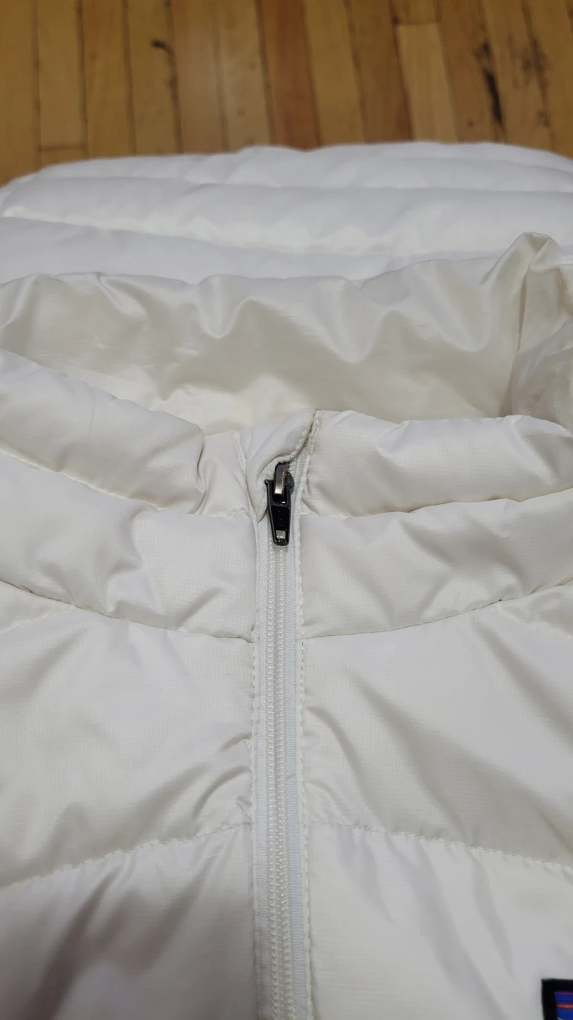 Patagonia Puffer Vest White Size 14-16 (XL) - photo 4