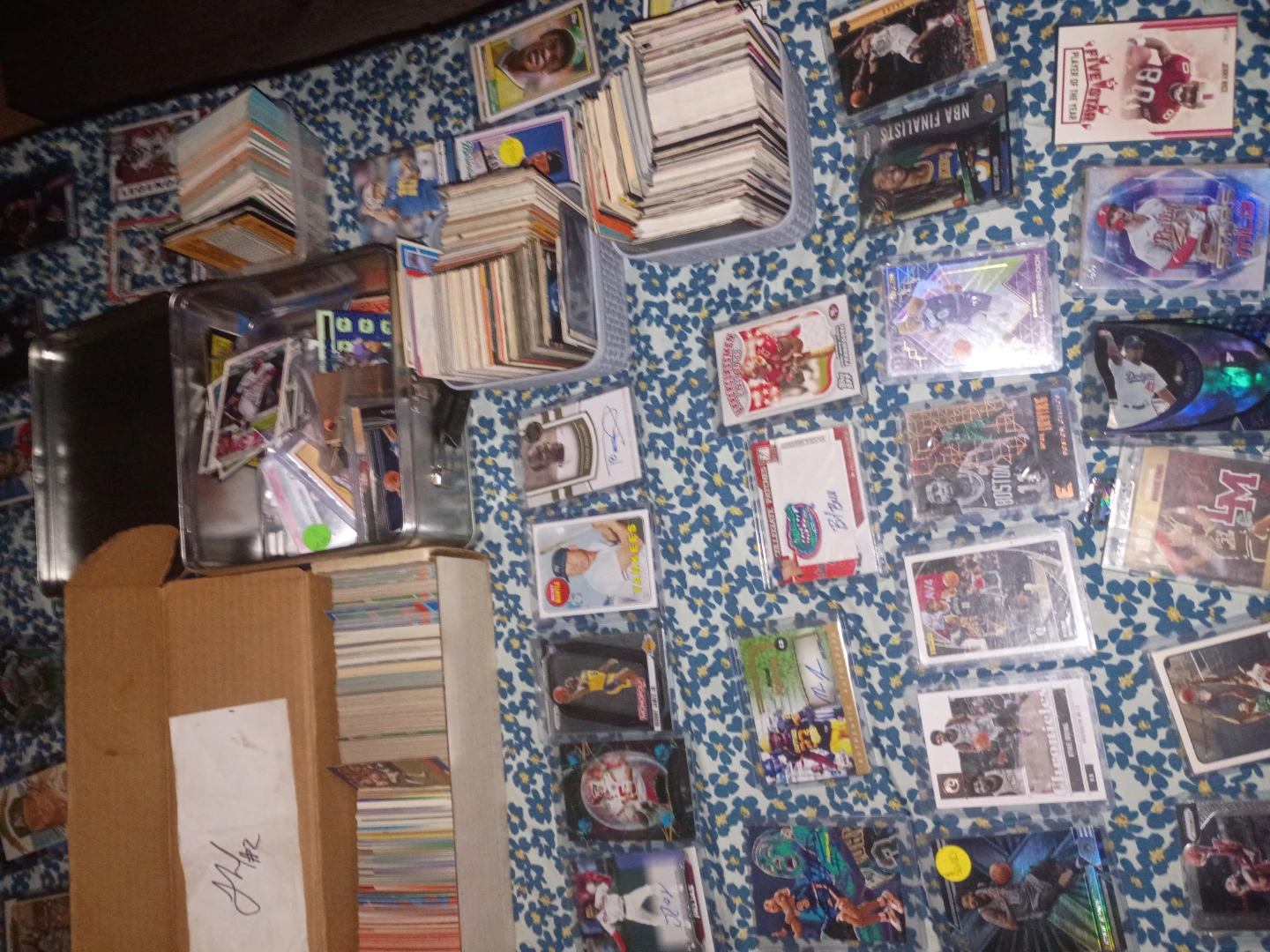 Collection of Sports Trading Cards