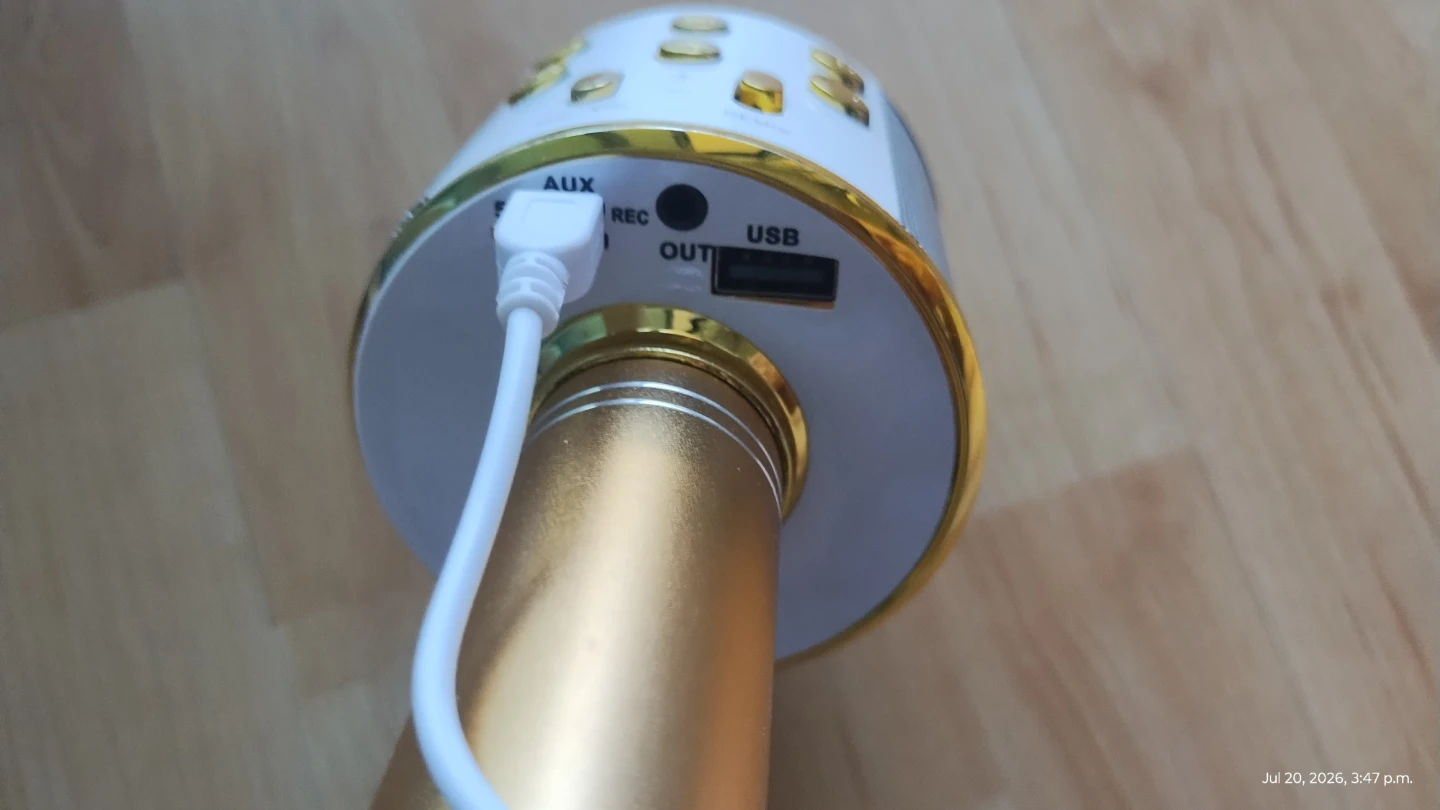 WS-858 Wireless Bluetooth Karaoke Microphone - photo 2