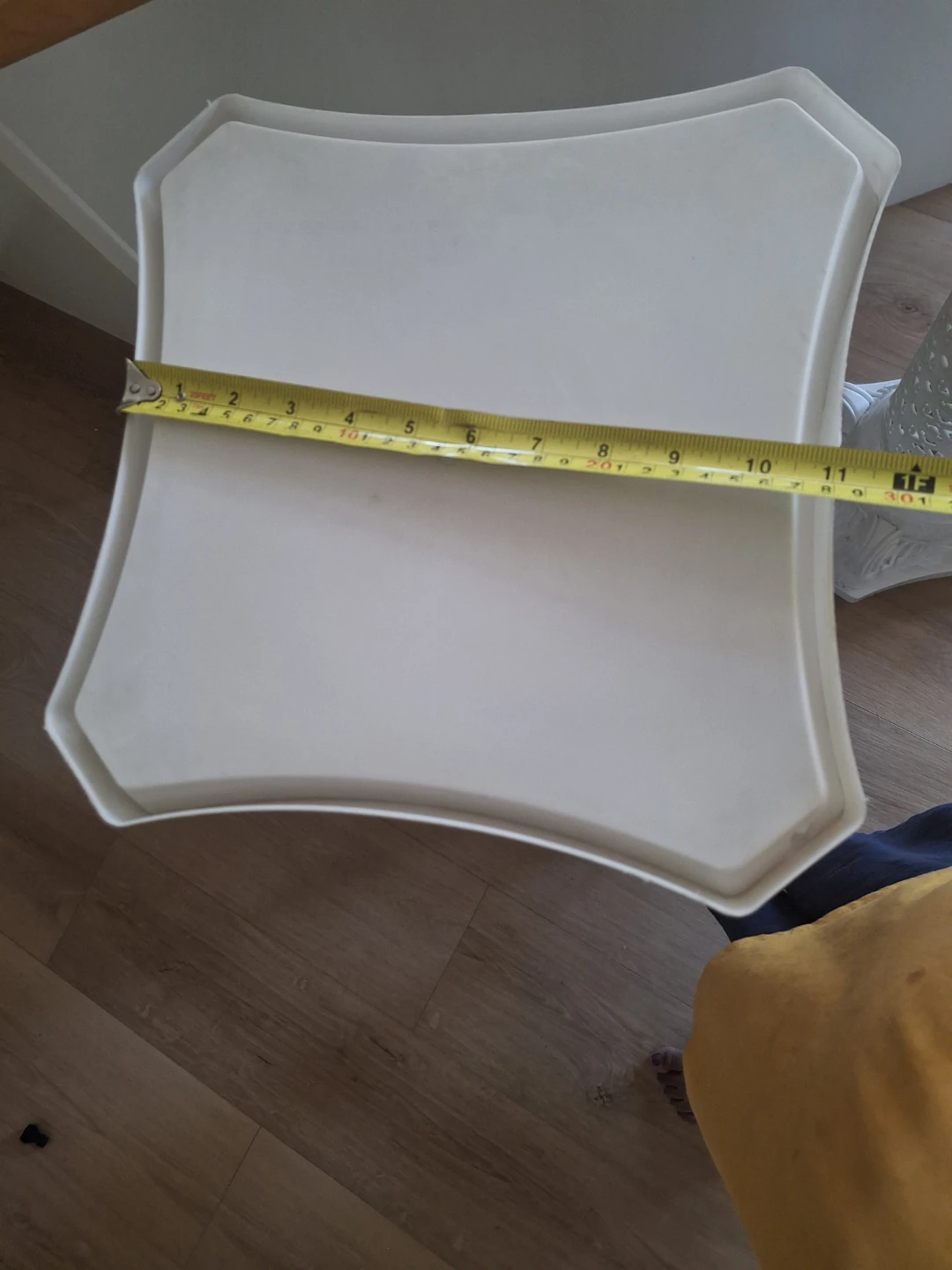 White Decorative Pedestal Pillars - Pair - photo 2