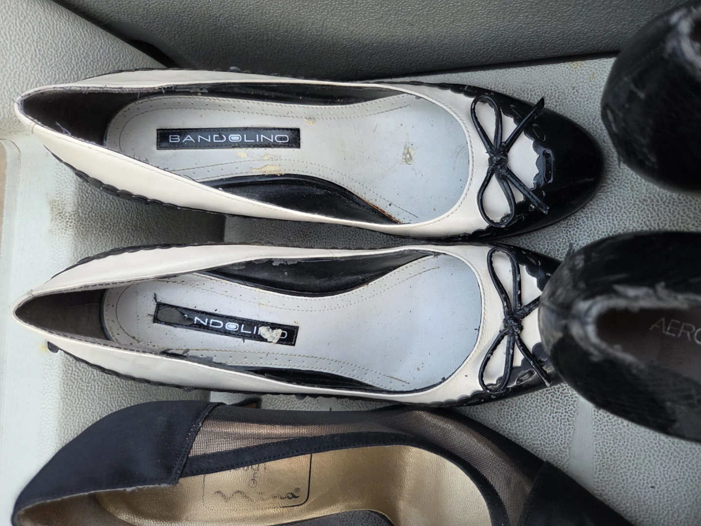 Aerosoles Black Snake Print Ballet Flats - photo 4