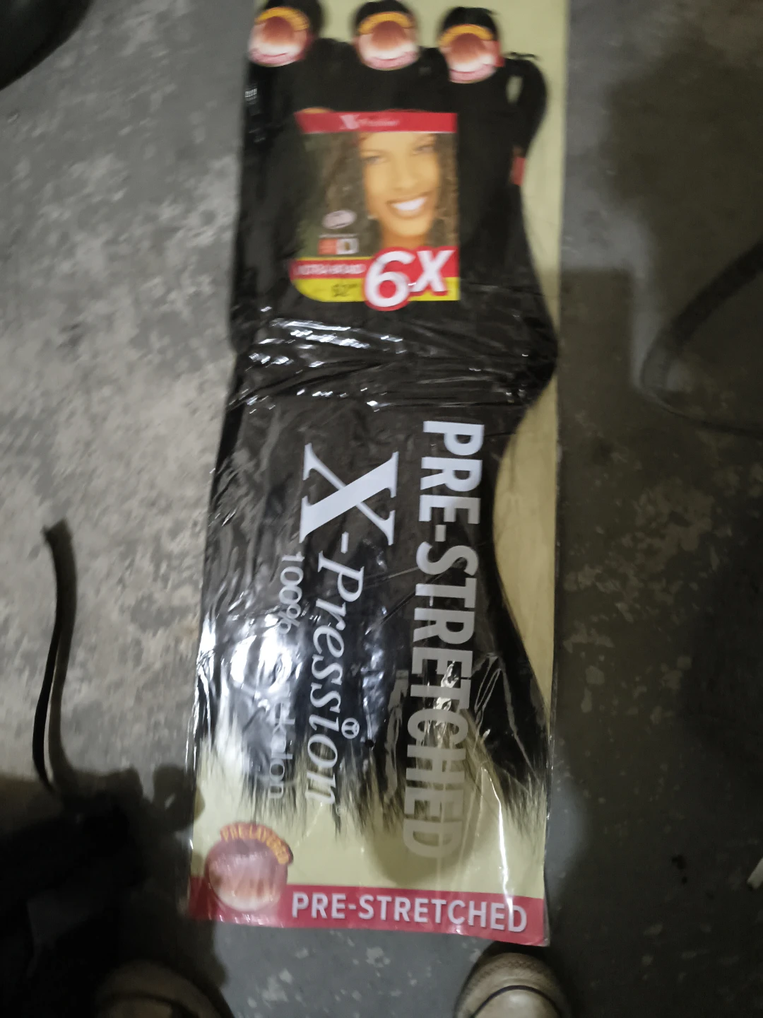 X-Pression Pre-Stretched Braiding Hair and hair extension lot