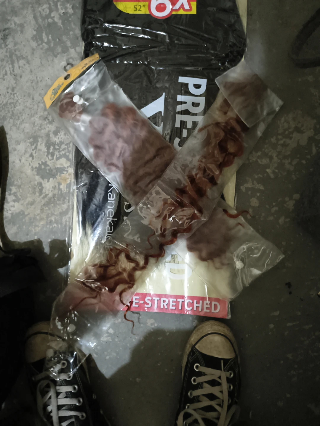 X-Pression Pre-Stretched Braiding Hair and hair extension lot - photo 2