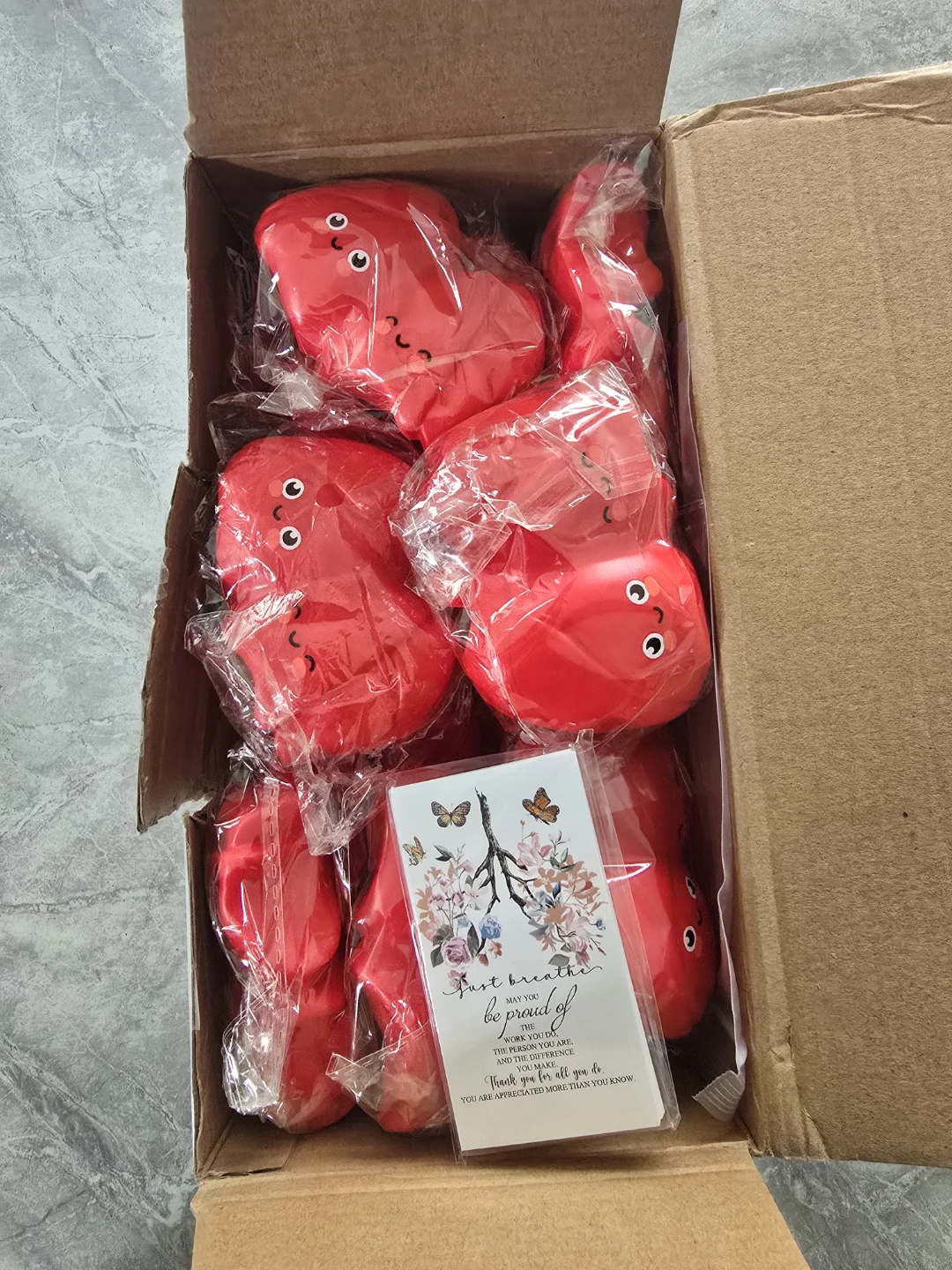20 pcs Red Lung Shaped Stress Ball - photo 5