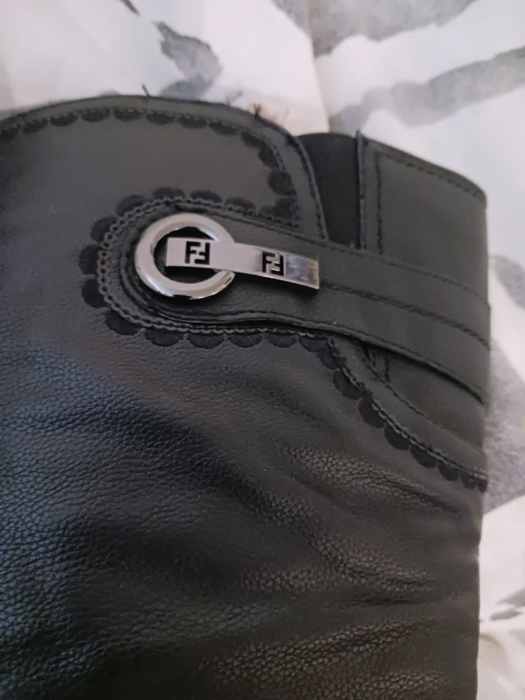 Black Leather Boots - photo 2