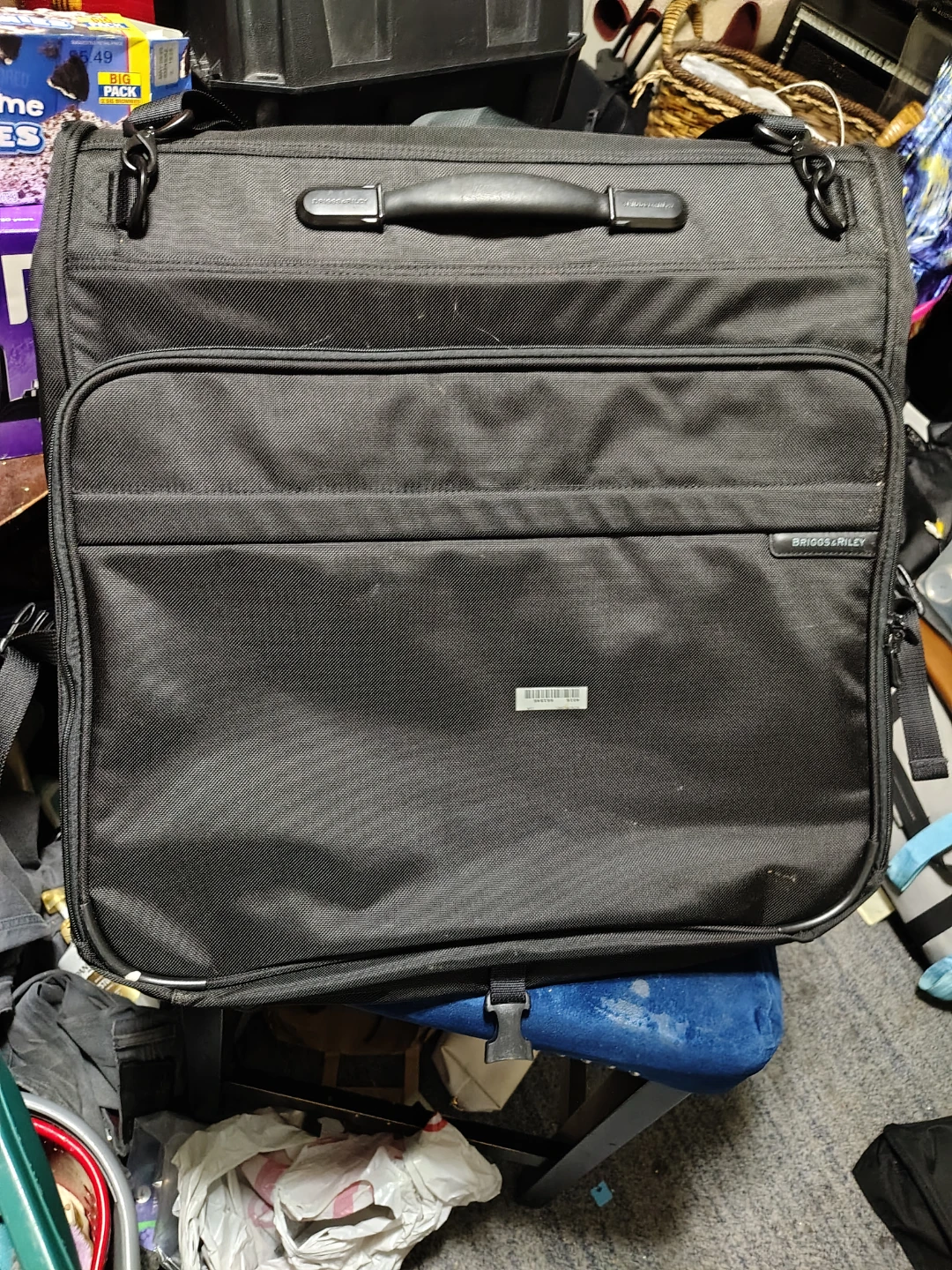Briggs & Riley Black Rolling Briefcase/Carry-On Bag